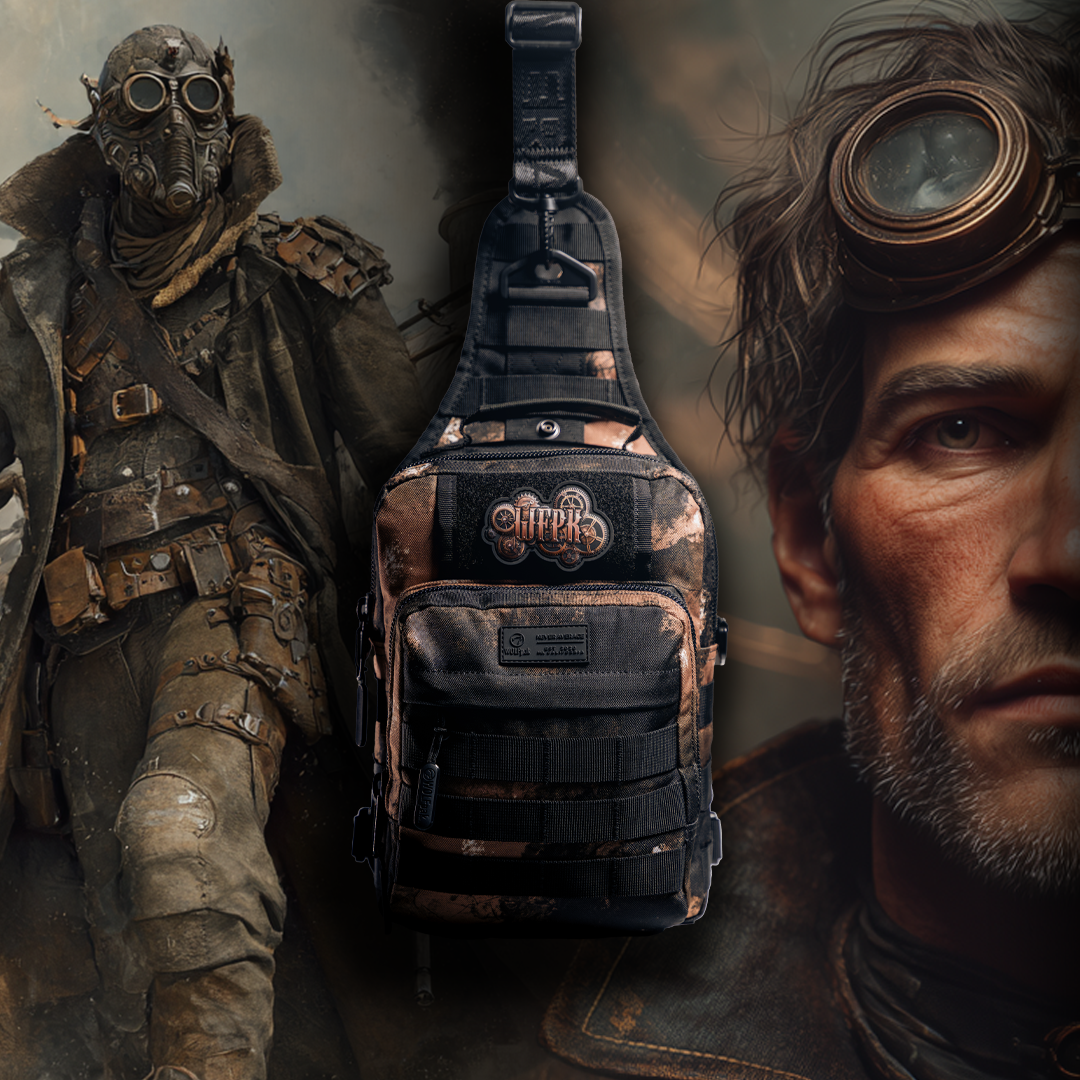 9L タクティカル・スリングバッグ アルファブラック