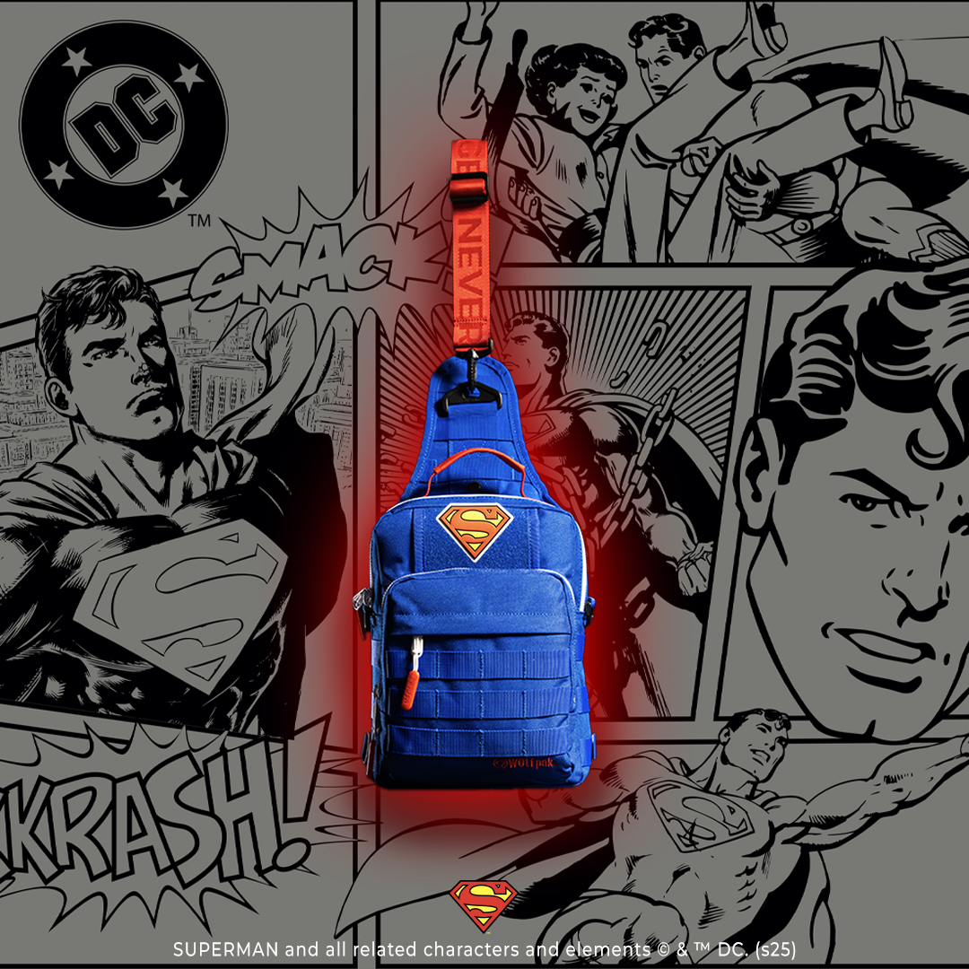 9L Tactical Sling Bag Superman