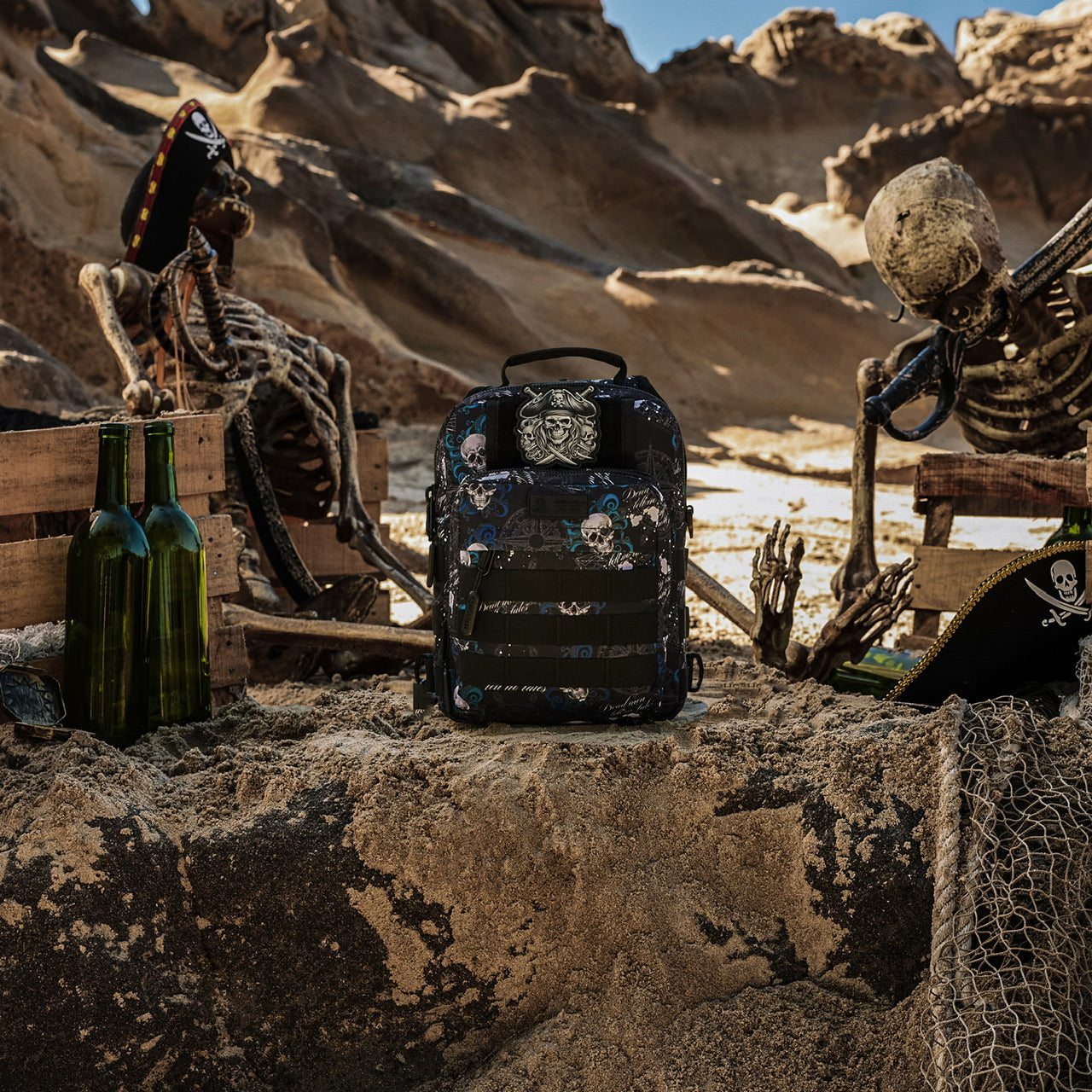 9L Tactical Sling Bag Dead Men Tell No Tales