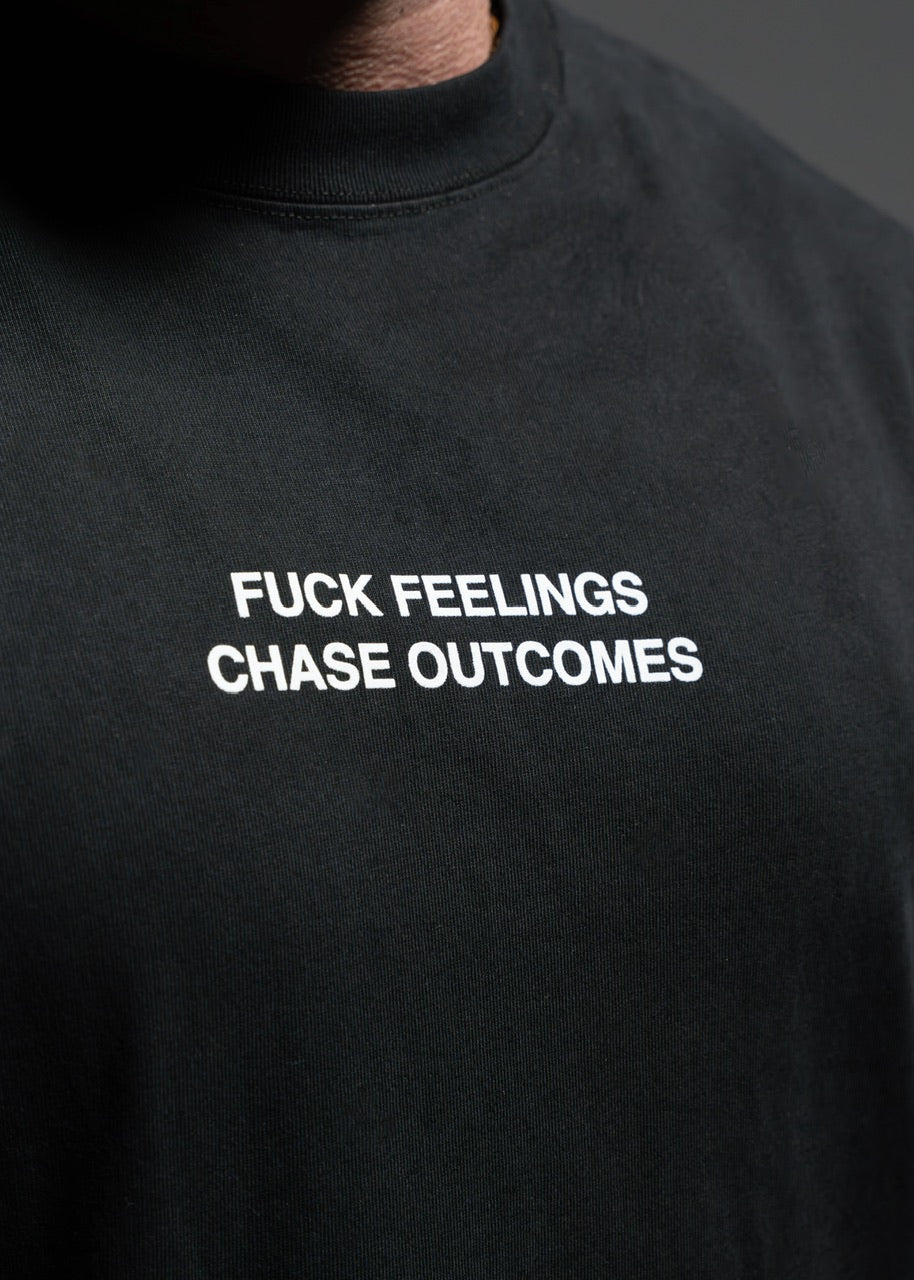 Core "CHASE OUTCOMES" Graphic T-Shirt