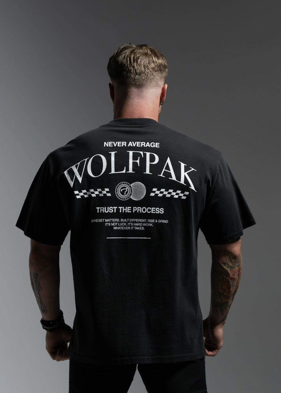 Core "WOLFPAK TRUST" Graphic T-Shirt