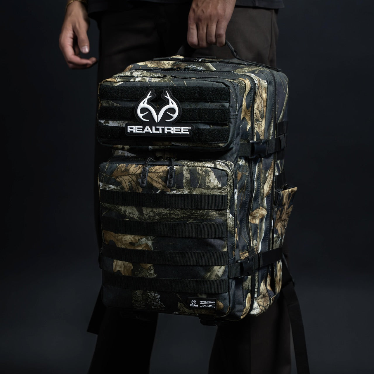 45L Backpack Realtree Edge Black