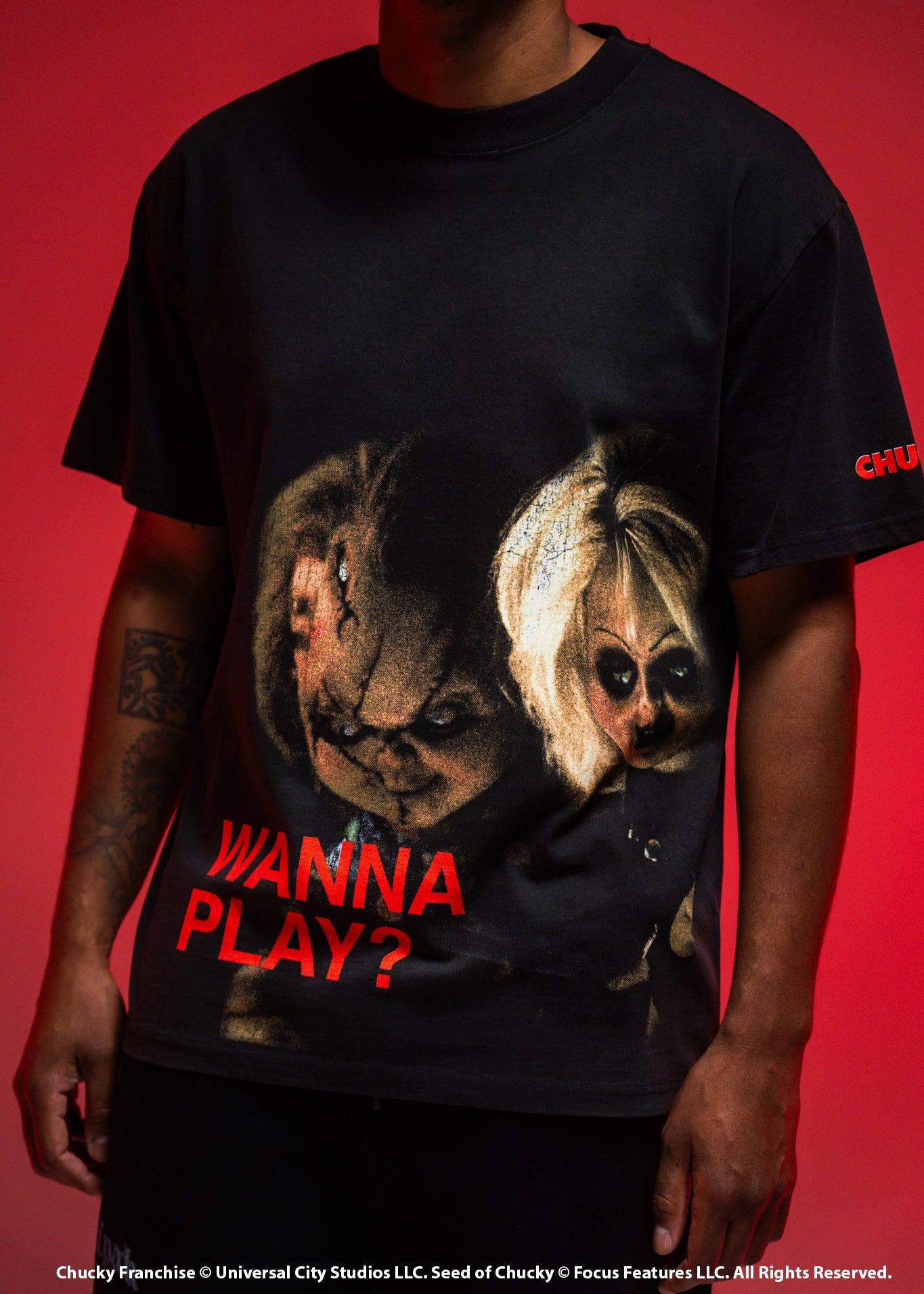 Chucky Wanna Play Graphic T-Shirt