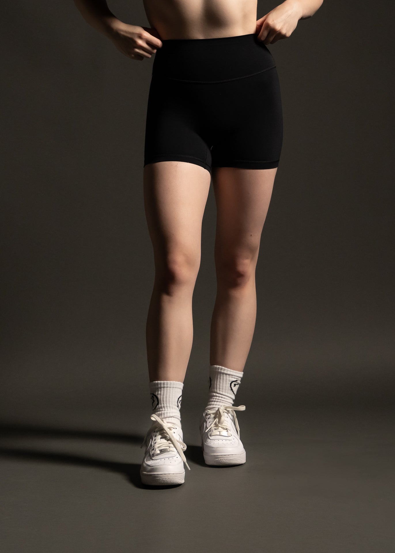 Alpha Black Shorts 4" (SALE)