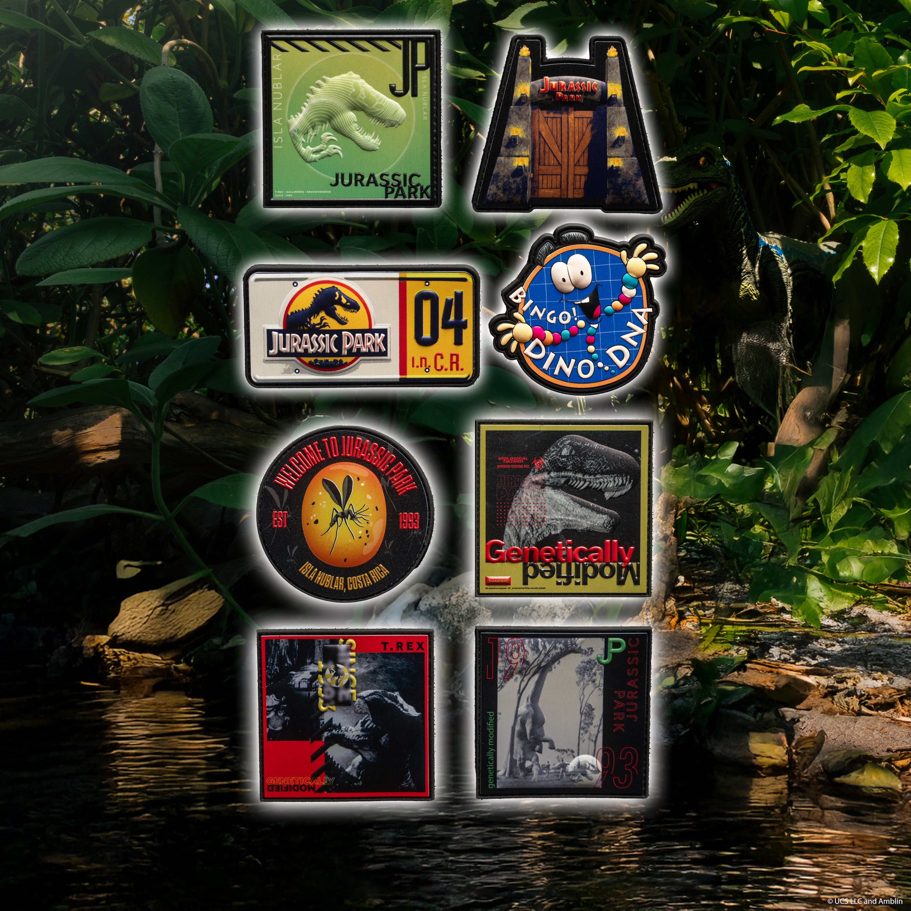 Jurassic Park All-In Patch Bundle