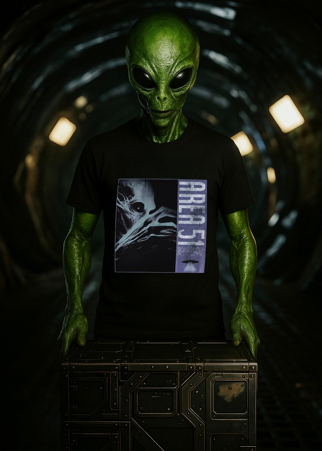 Area 51 They Exist Graphic T-Shirt