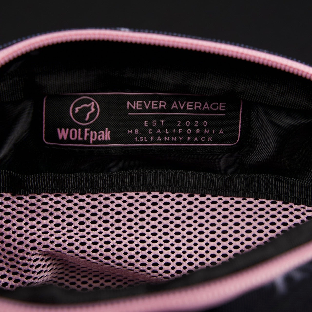 Sac à bandoulière Black Lightning Knockout Pink