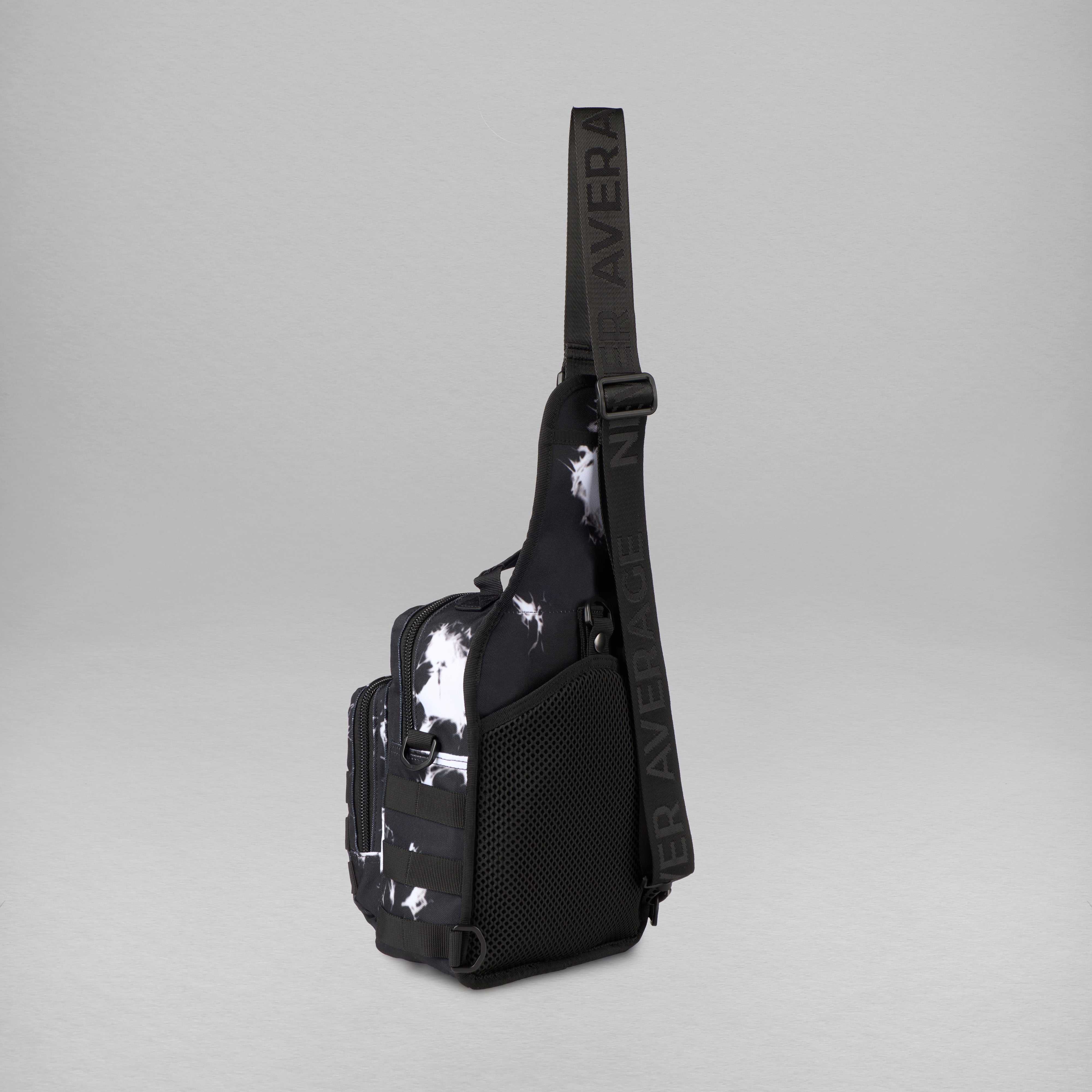 9L Tactical Sling Bag Black Lightning