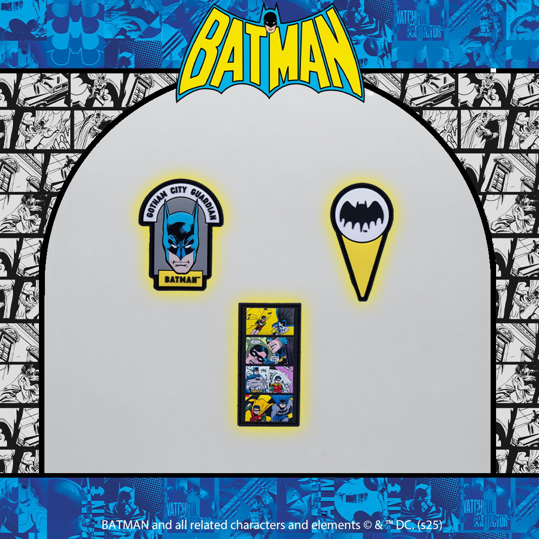 Retro Batman Patch Bundle #1