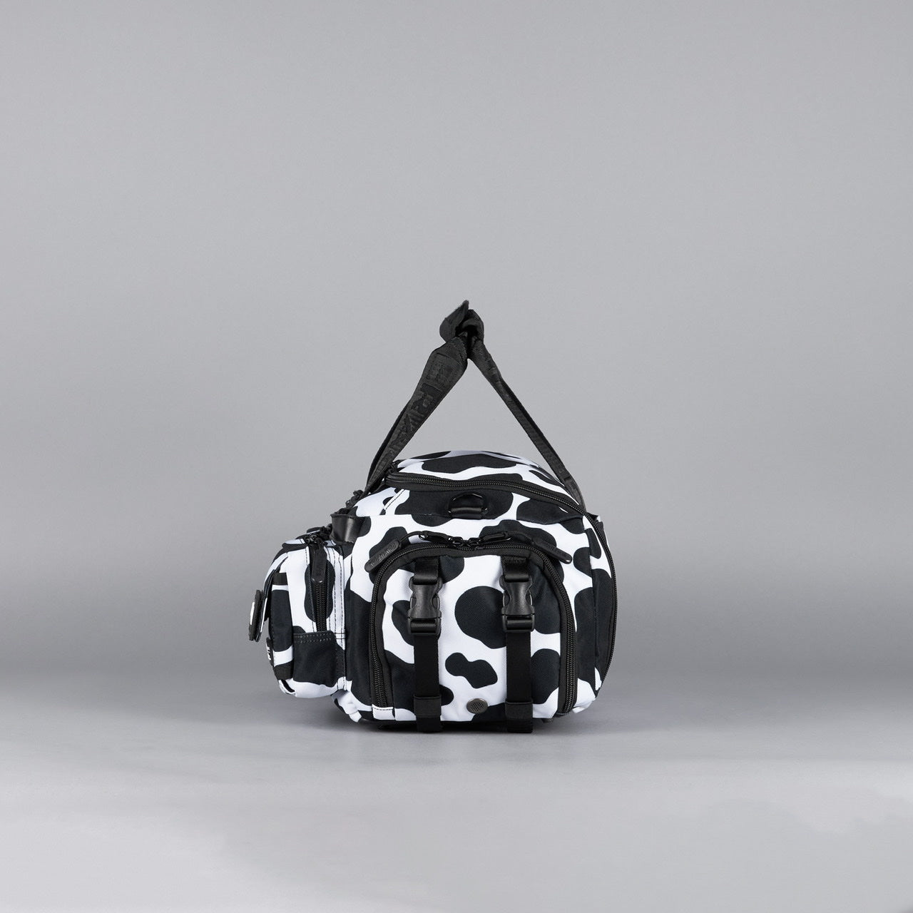 Mini sac de sport 20L vache noire et blanche