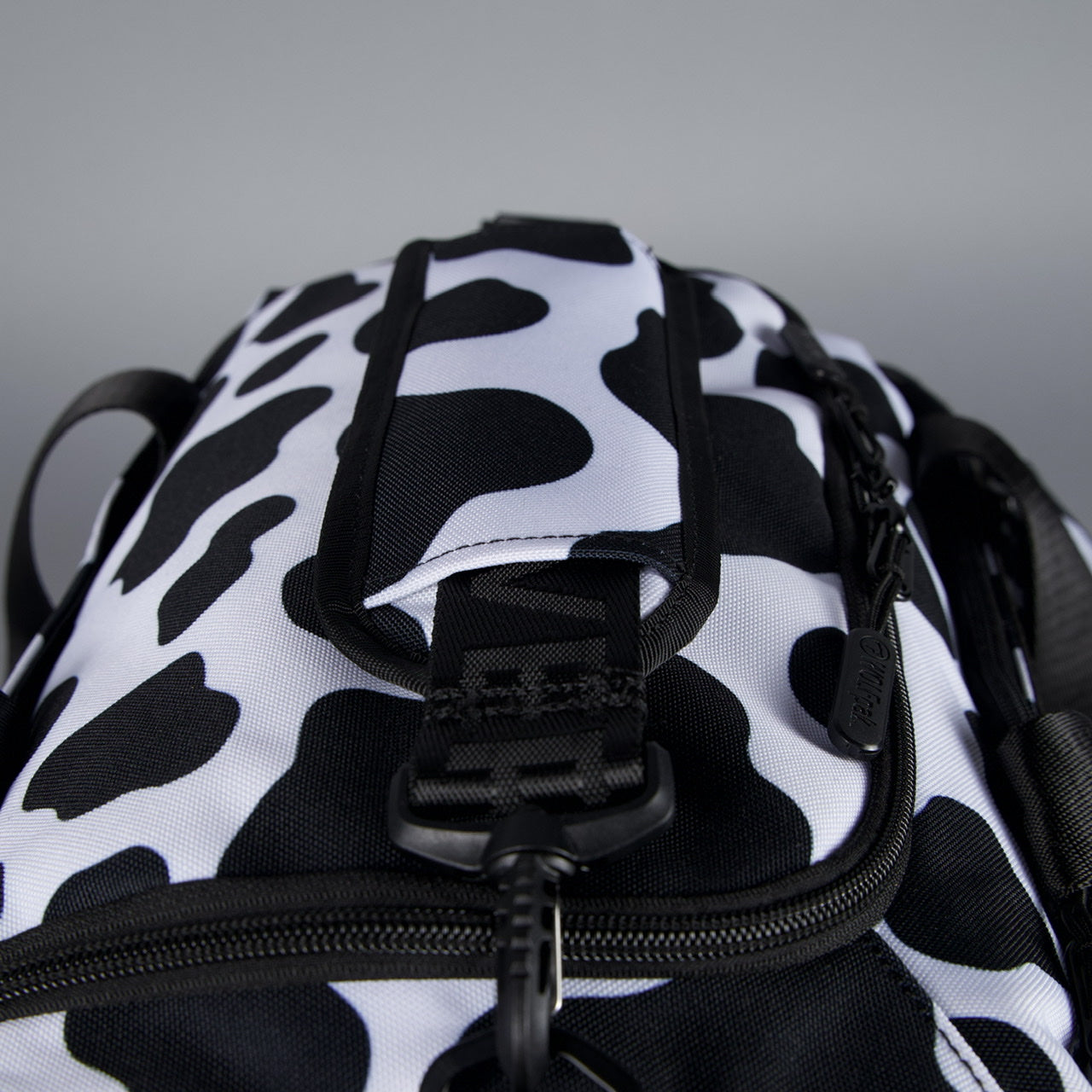 Mini sac de sport 20L vache noire et blanche
