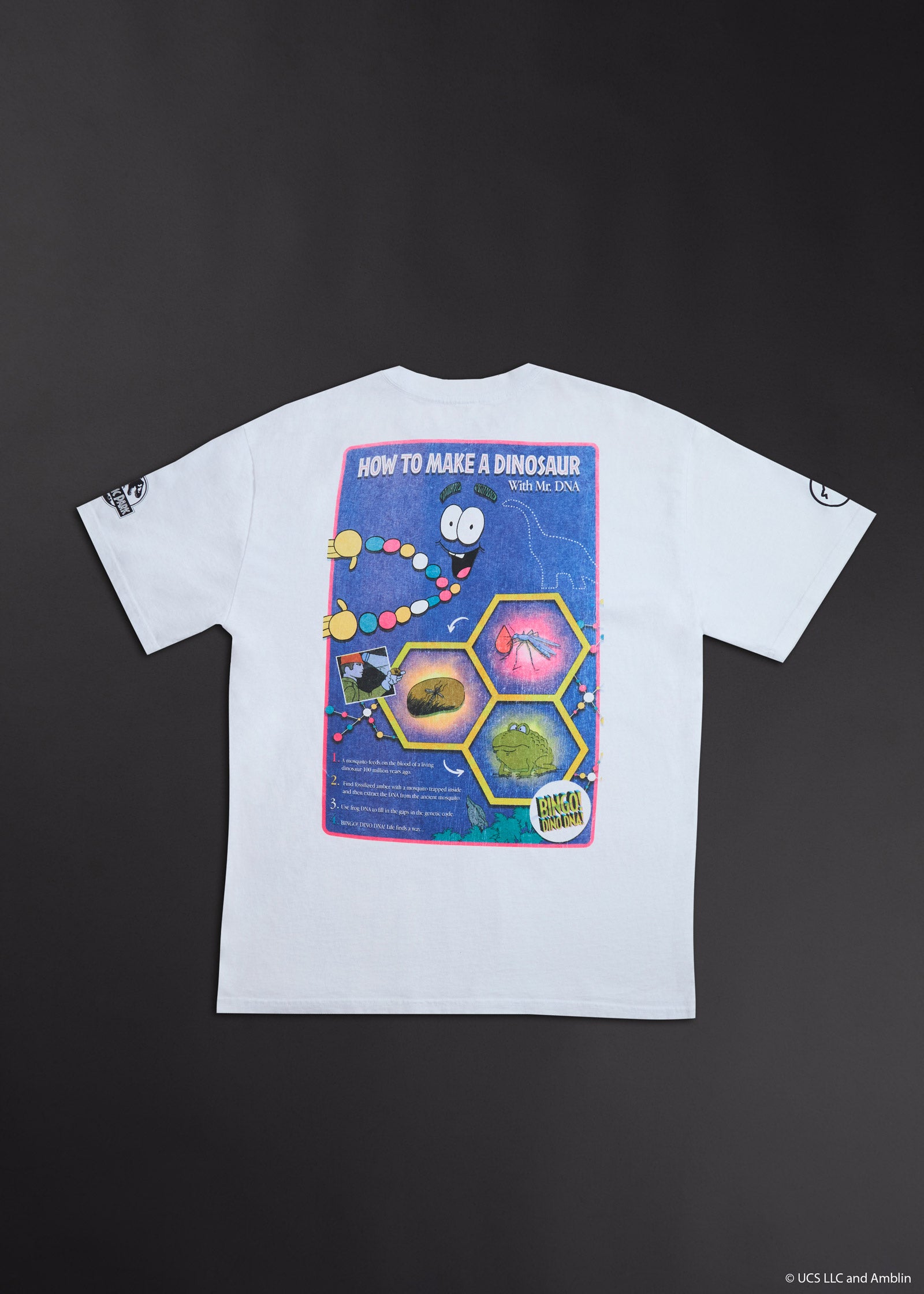 Jurassic Park Mr. DNA Graphic T-Shirt