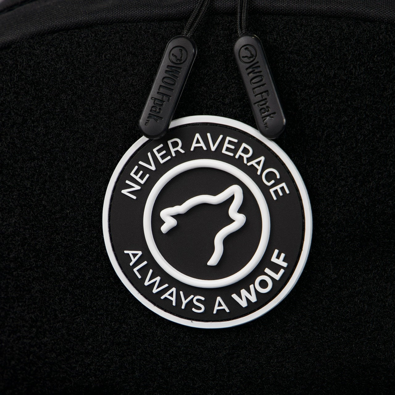 Alpha Black Classic Velcro Backpack