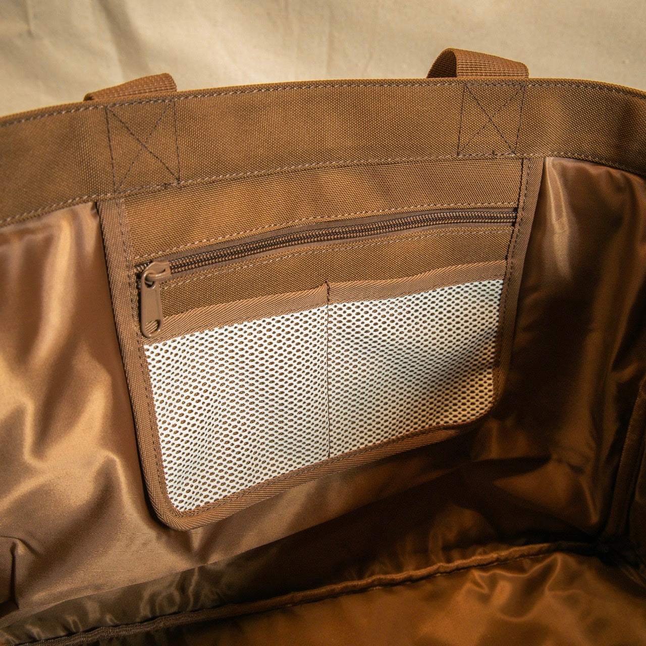 Einkaufstasche Mokka Braun