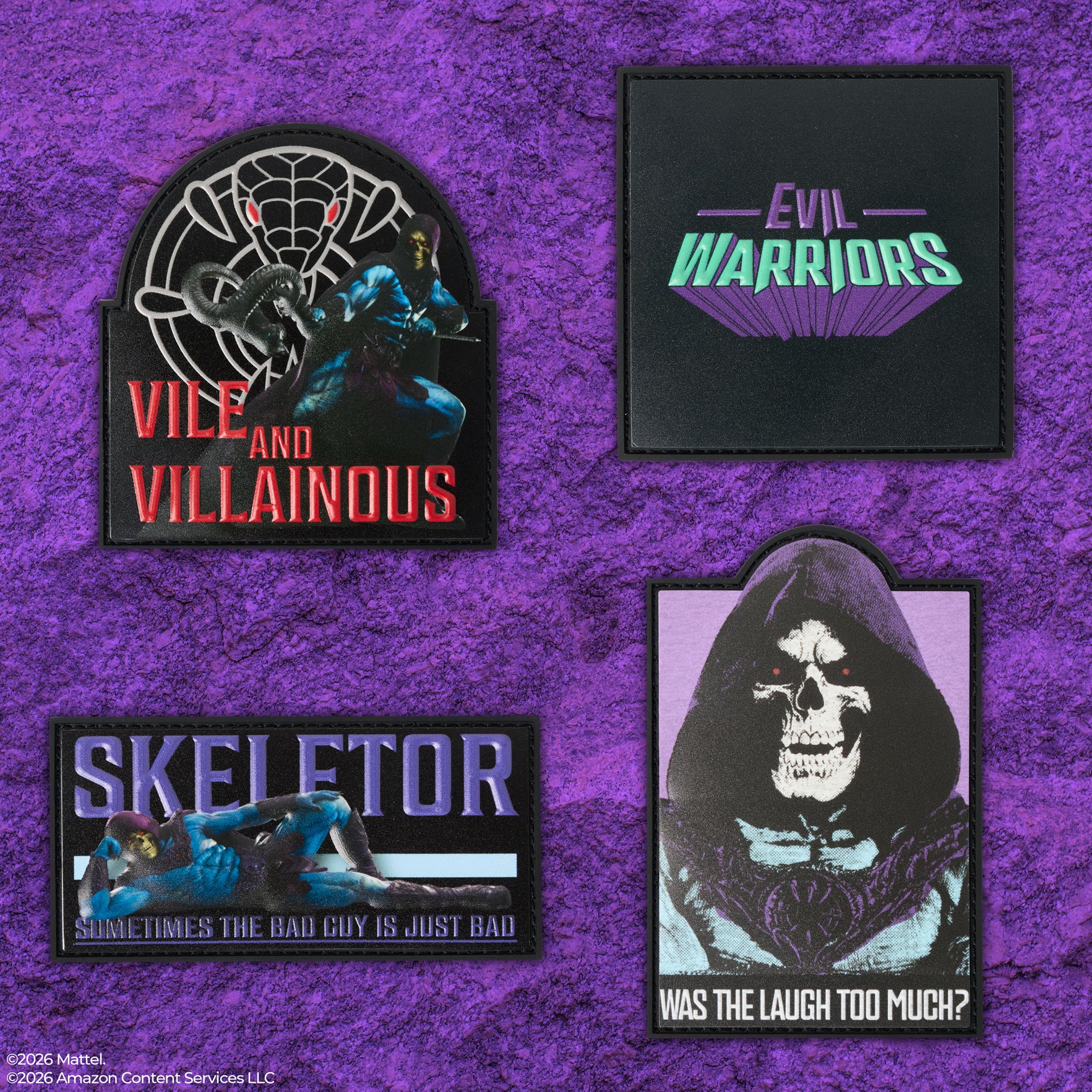 Masters Of The Universe™ Evil Warrior Patch Bundle