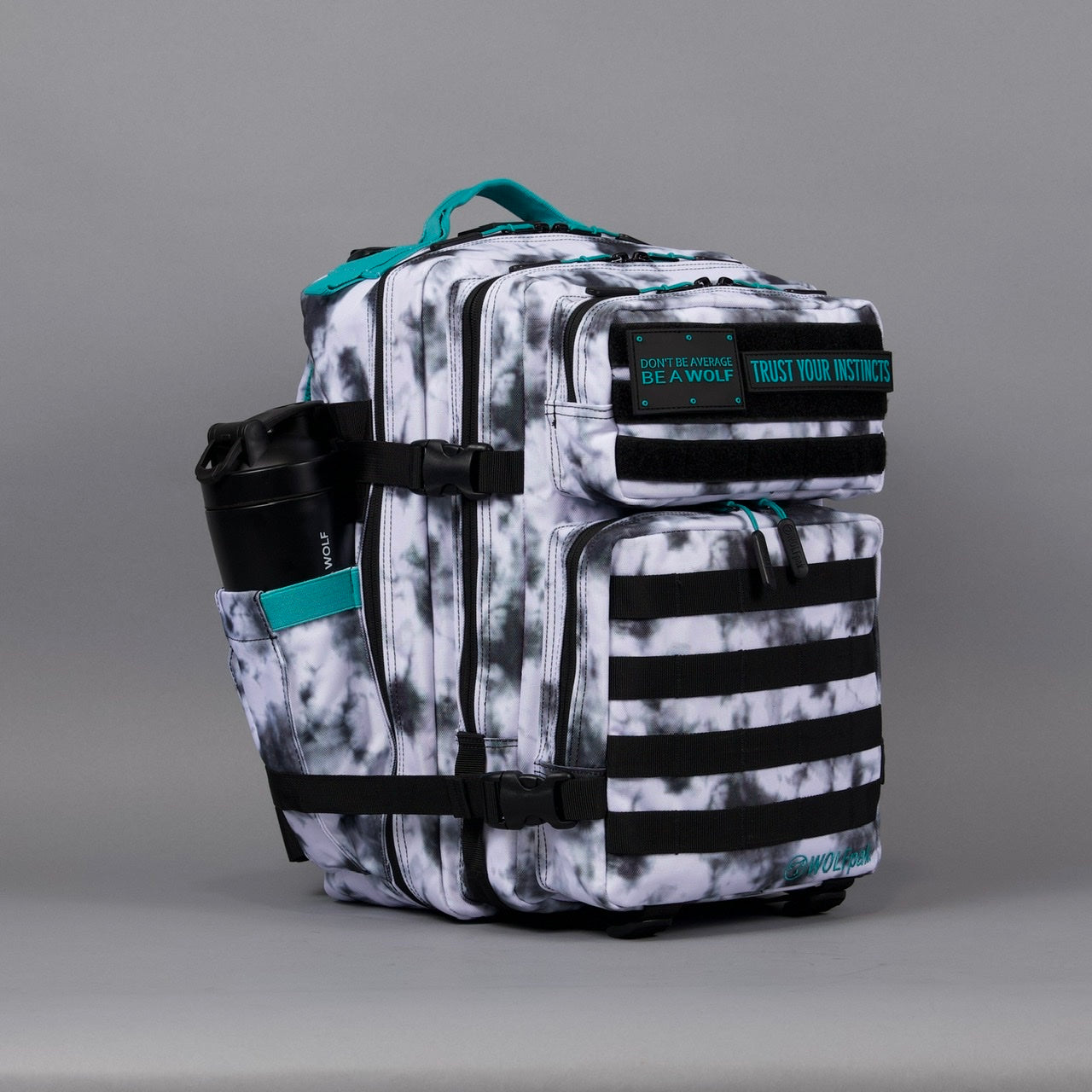 35L Backpack Timber Wolf Aqua Goddess