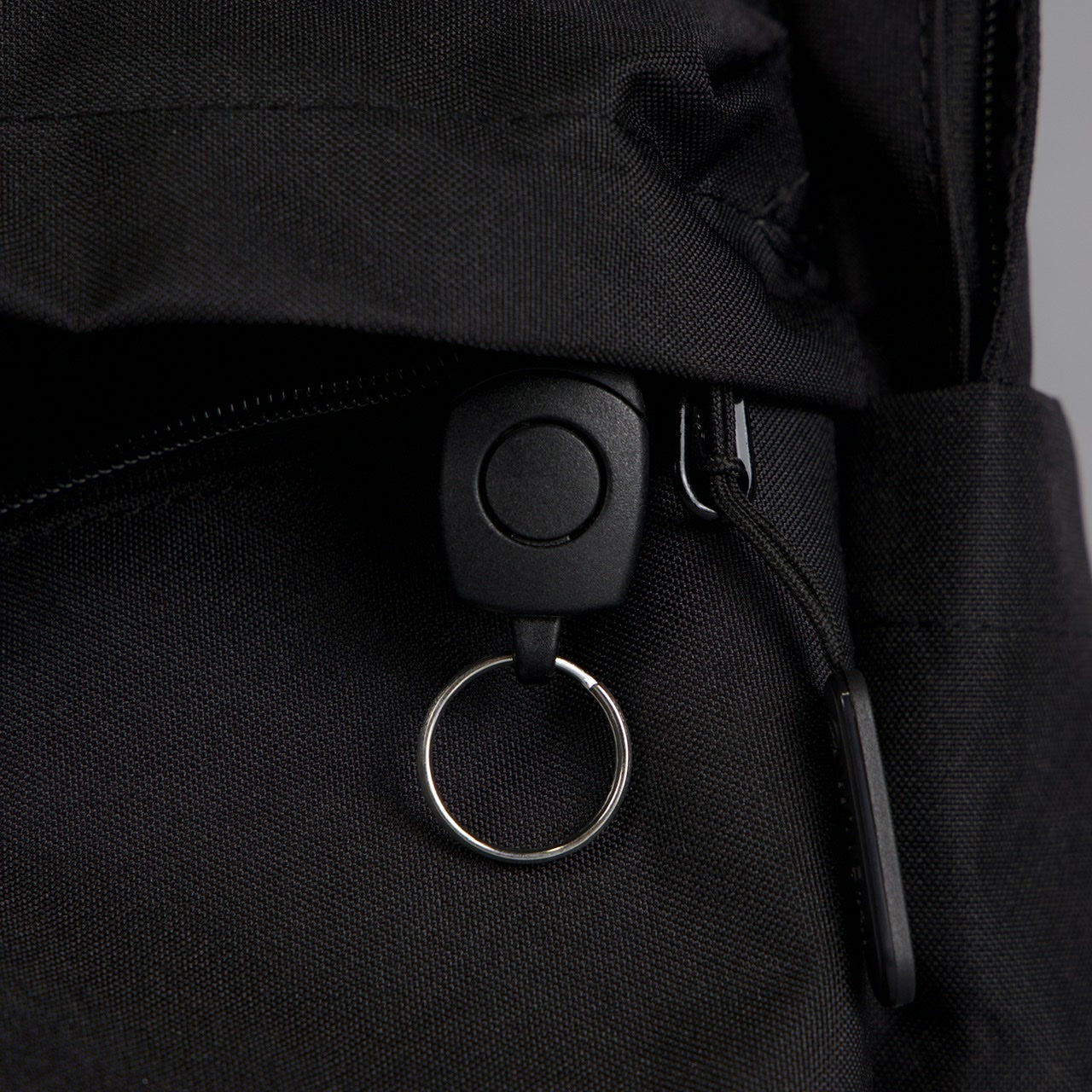 Alpha Black Classic Velcro Backpack