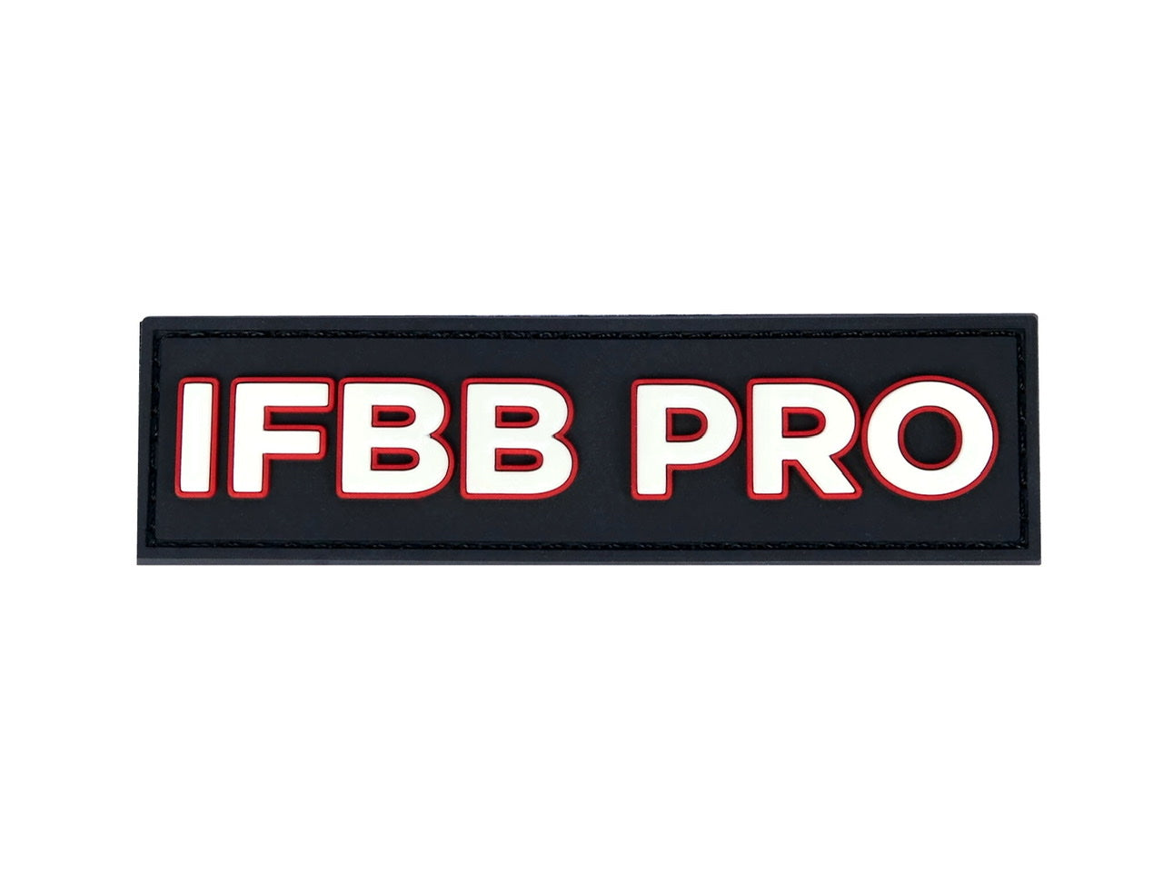 IFBB PRO 2022 White With Red Outline Edition Large