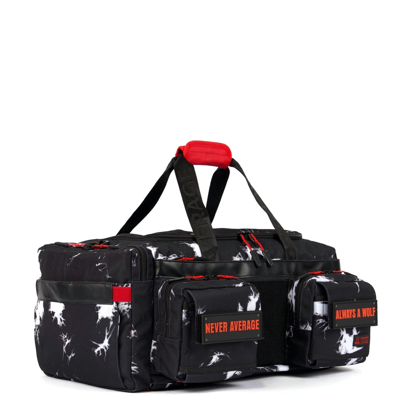 Sac de sport Ultimate 40L Noir Lightning Immortal Red