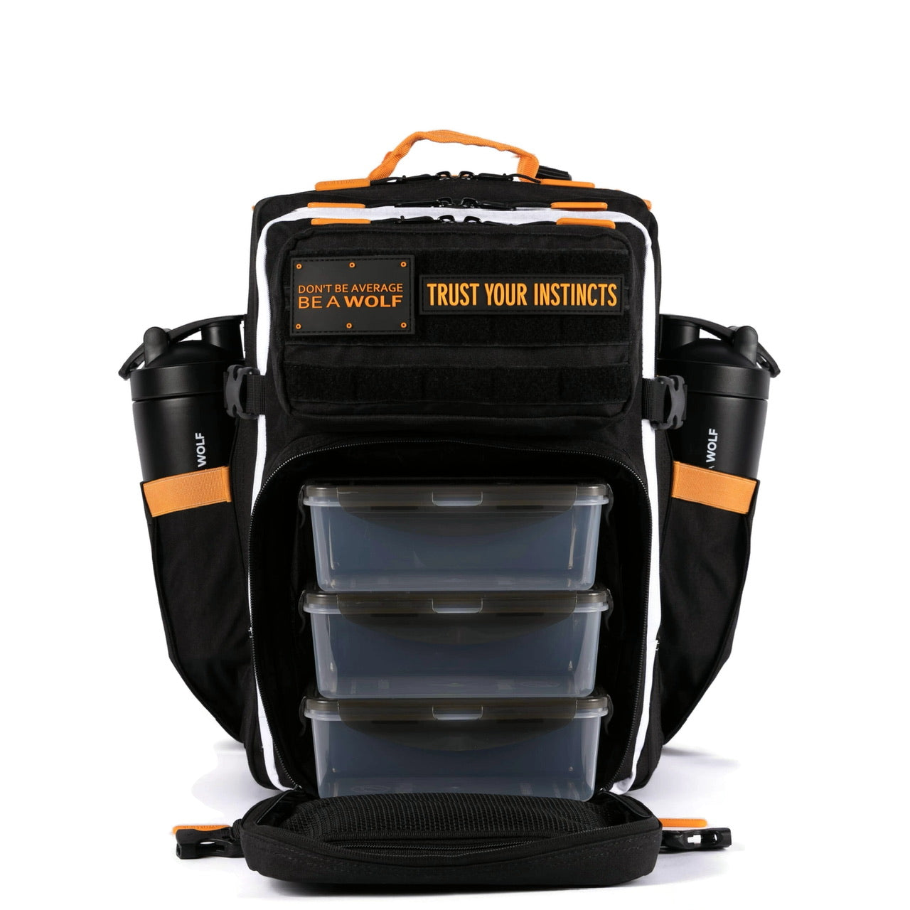 35L Meal Prep Management Backpack Orange Turbo