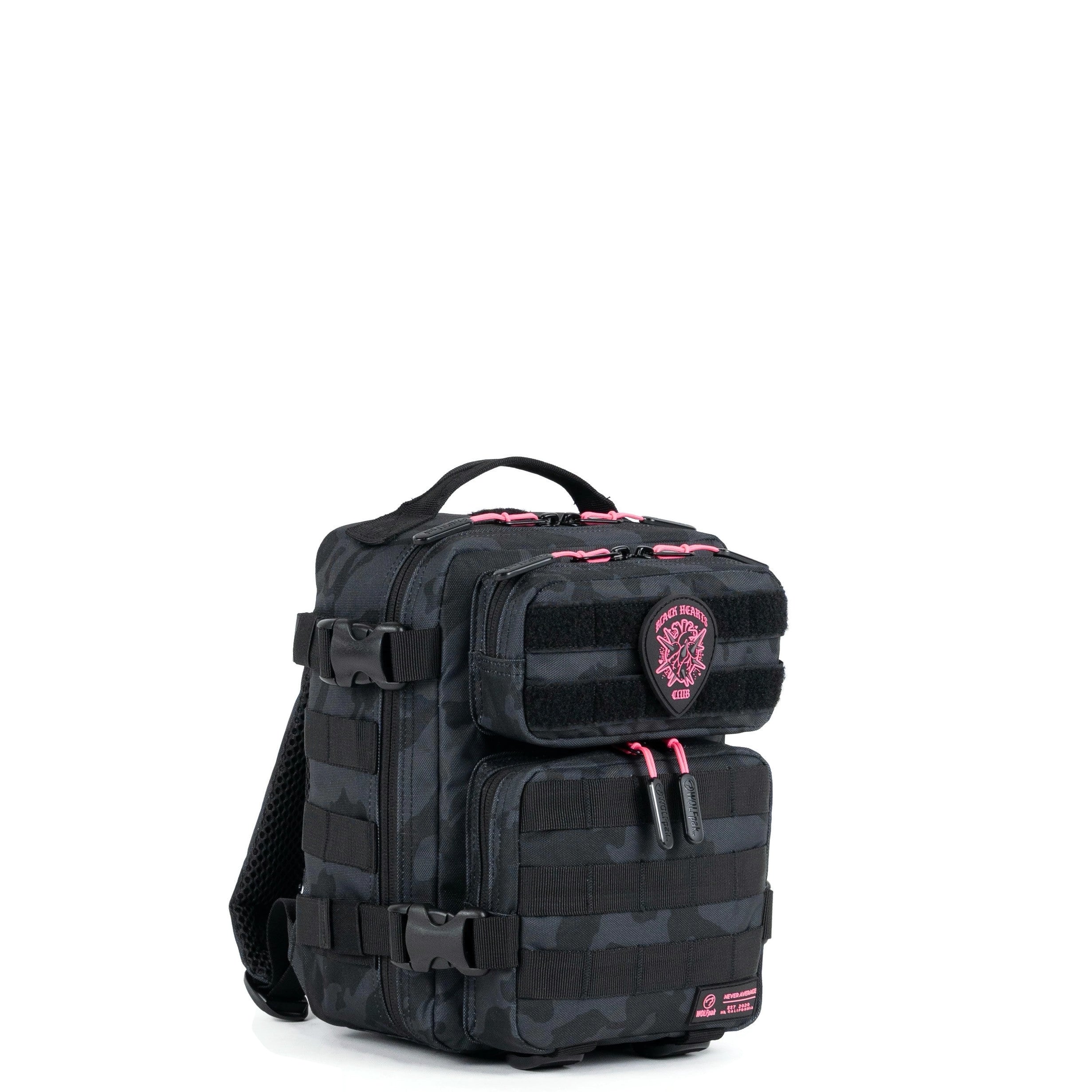 9L Backpack Mini Black Hearts