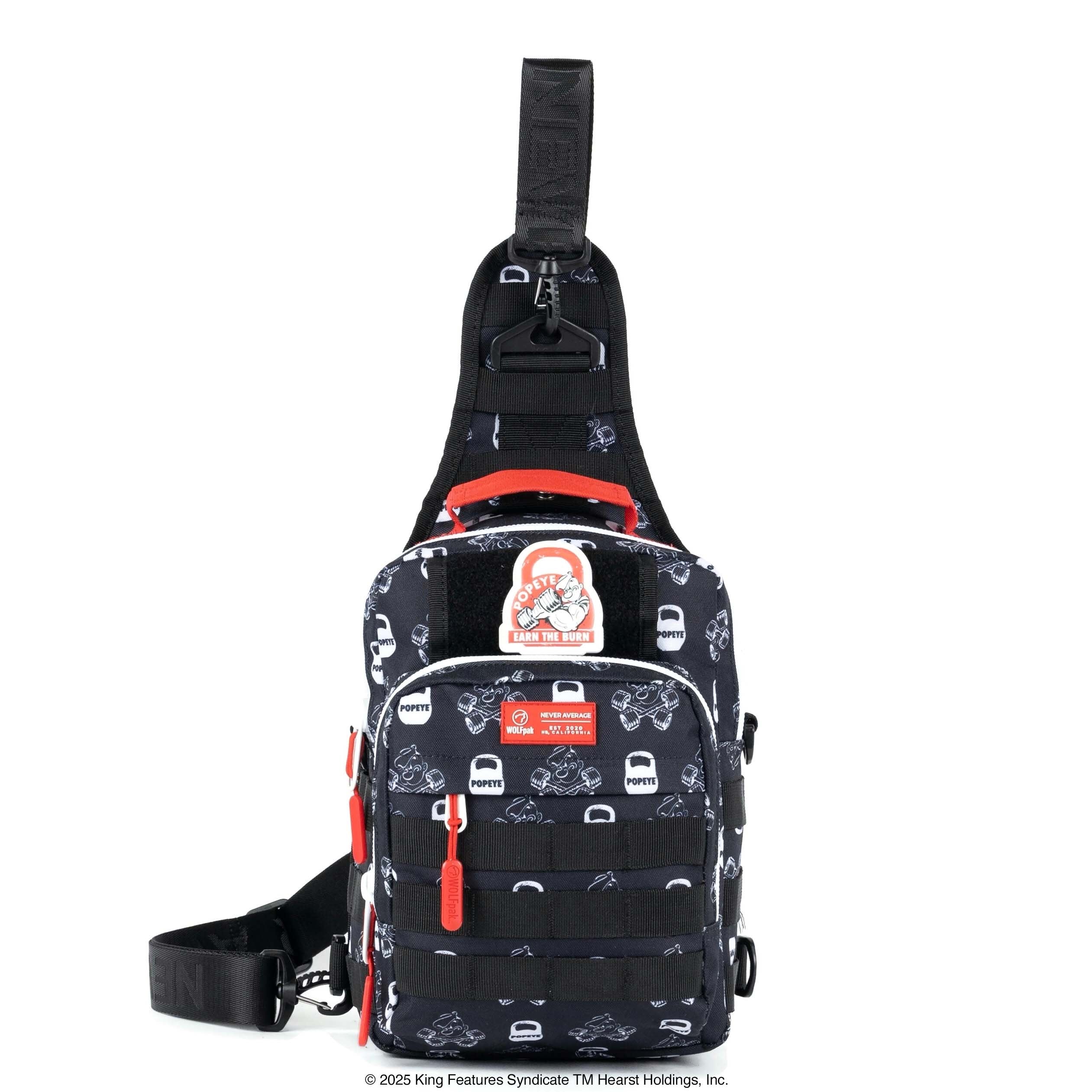 9L Tactical Sling Bag Popeye Sweat