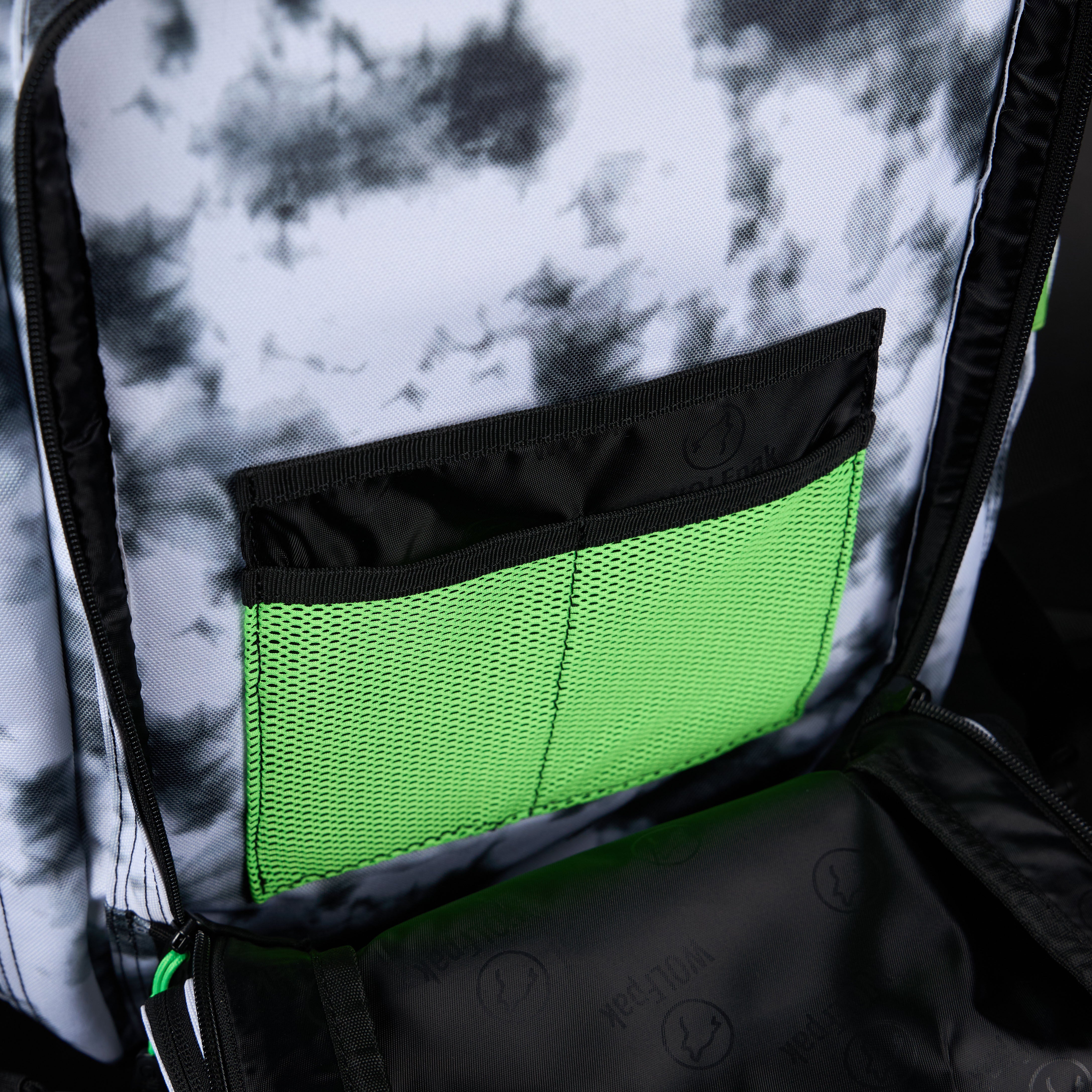 35L Backpack Graffiti Green