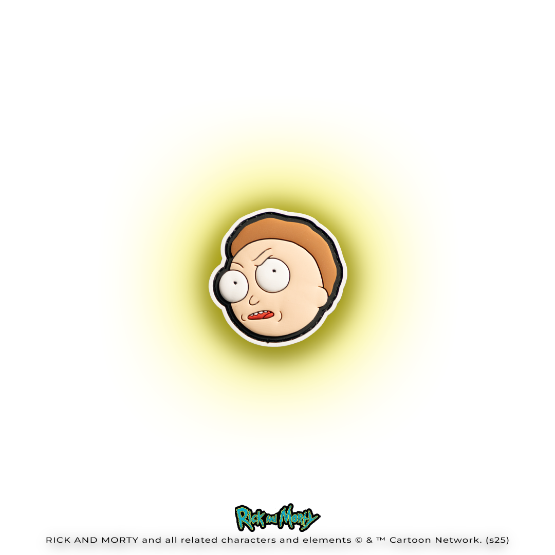 Rick and Morty Morty Head Patch