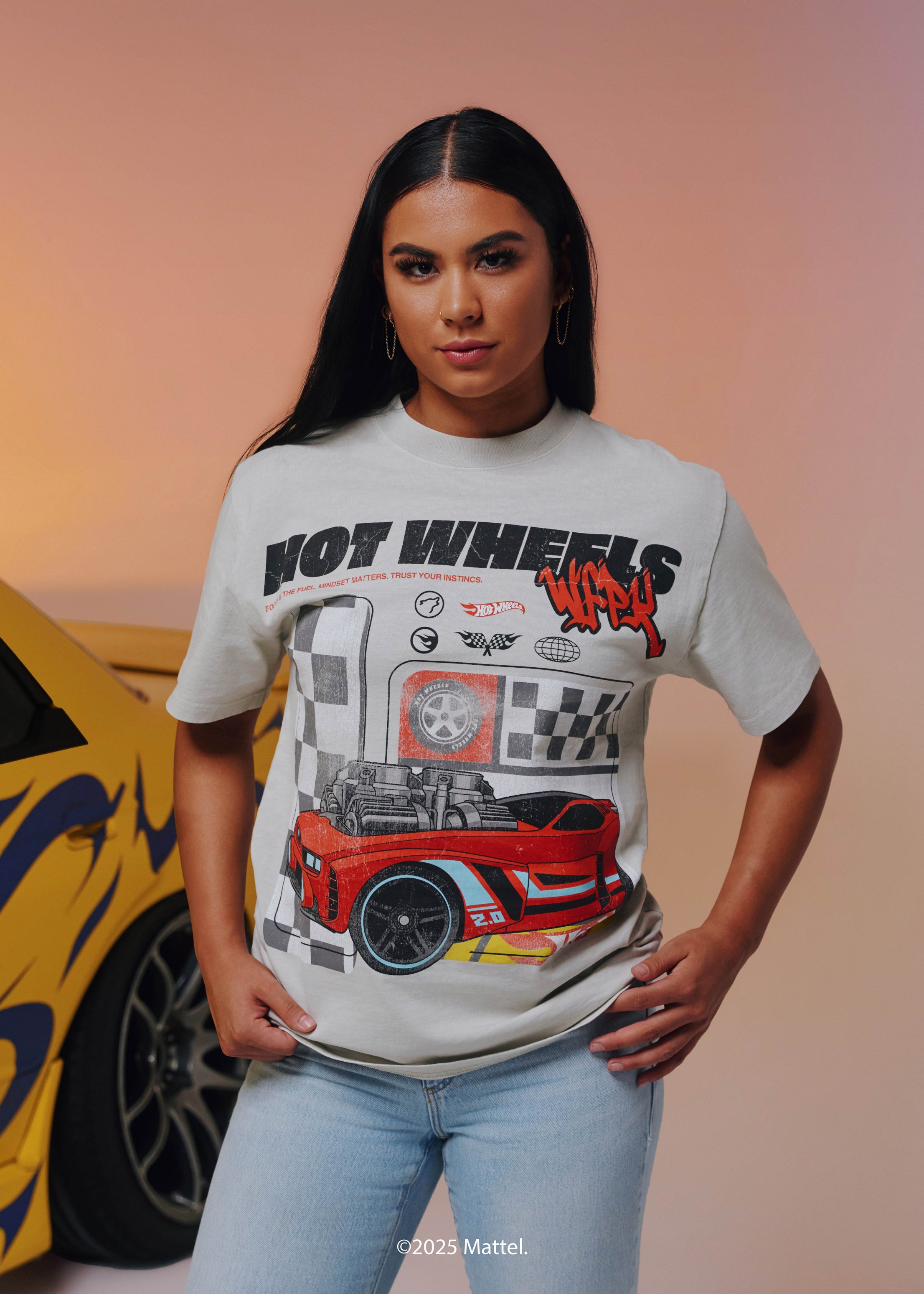 Hot Wheels Focus Fuel Graphic T-Shirt SALE