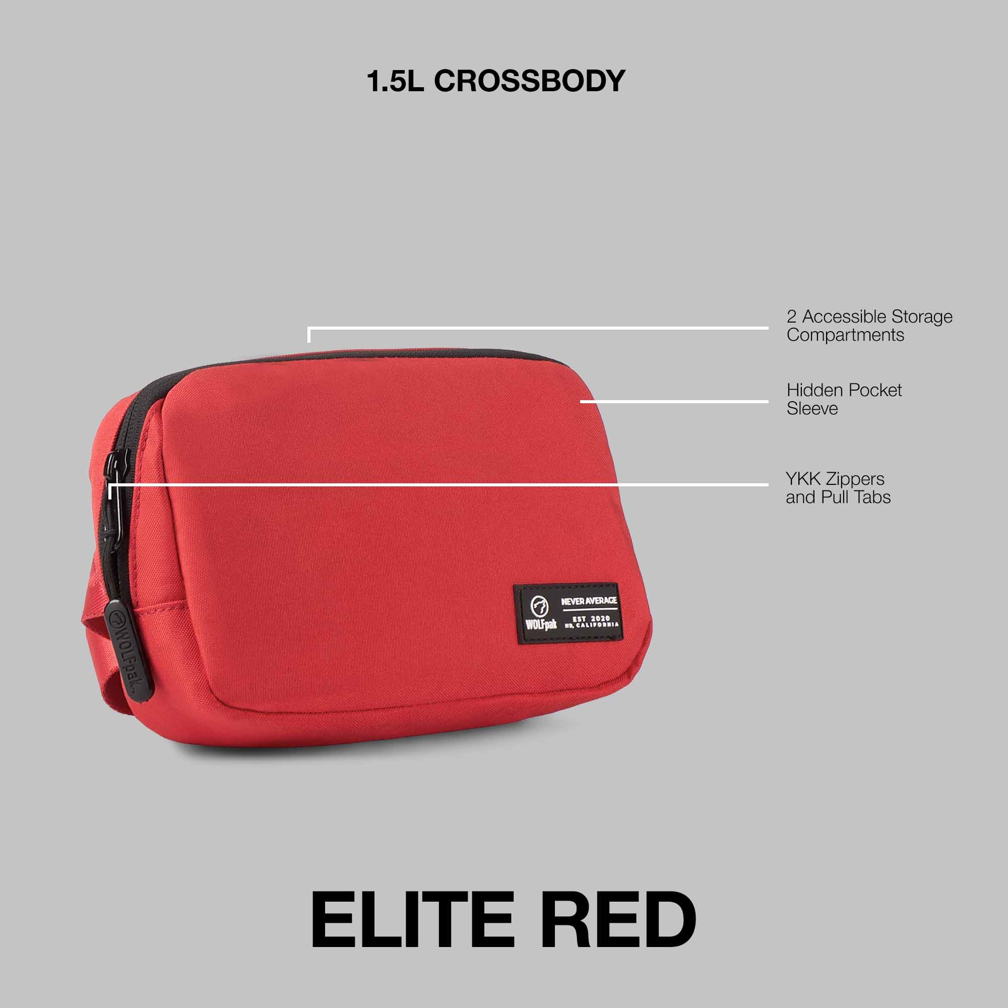 Crossbody Pack Elite Red