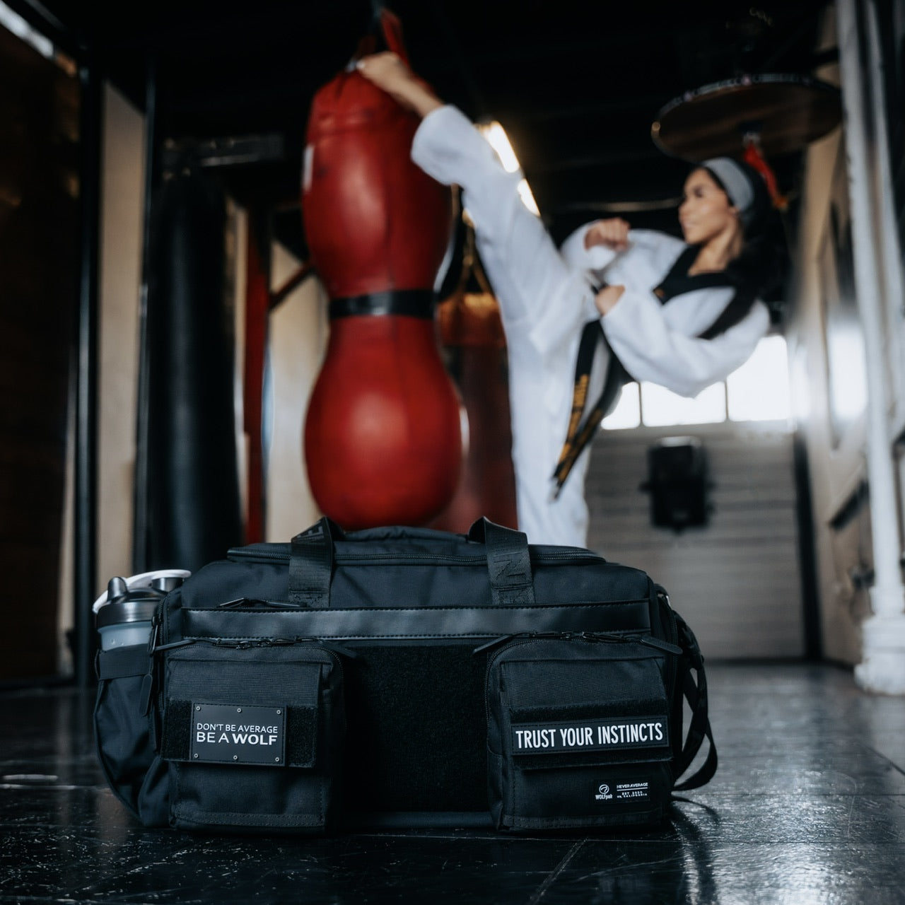 30L Perfekte Reisetasche Alpha Schwarz