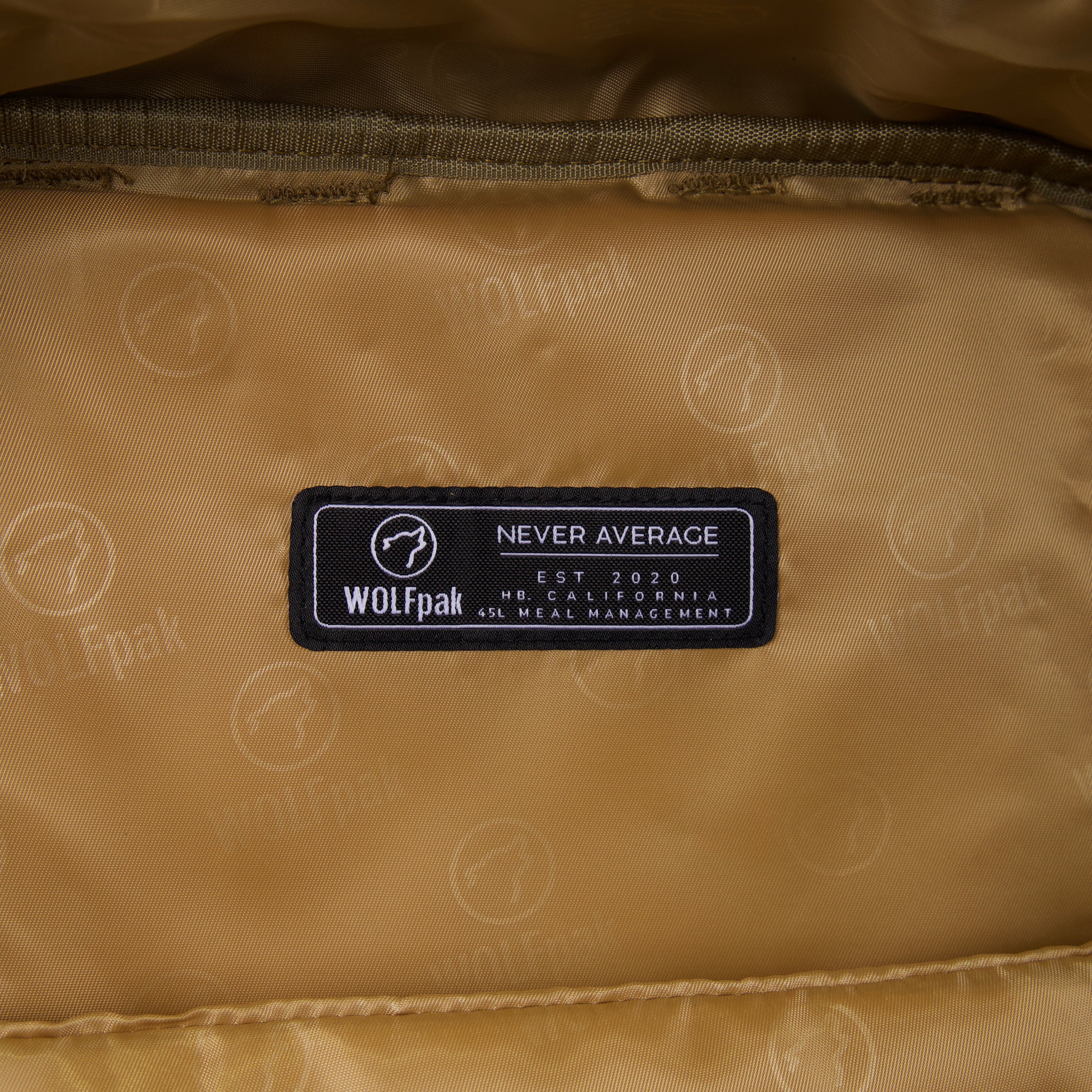 Gestion de la préparation des repas kaki 45L