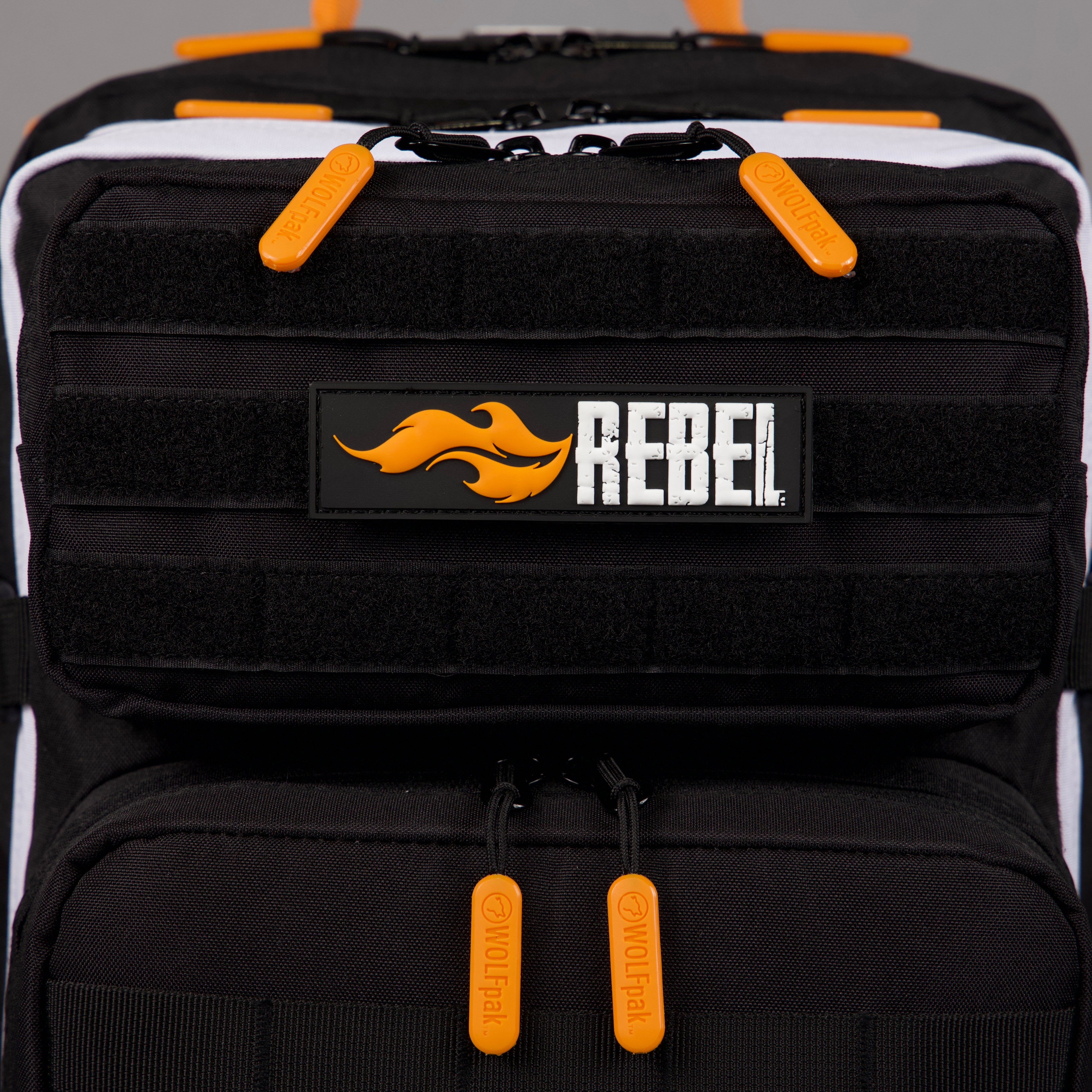 Orange Turbo Rebel Patch