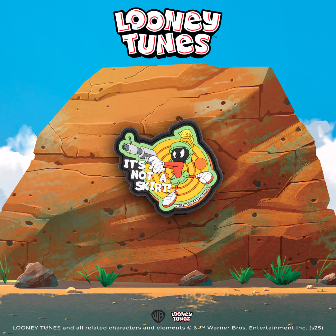 Looney Tunes It's Not A Skirt Patch