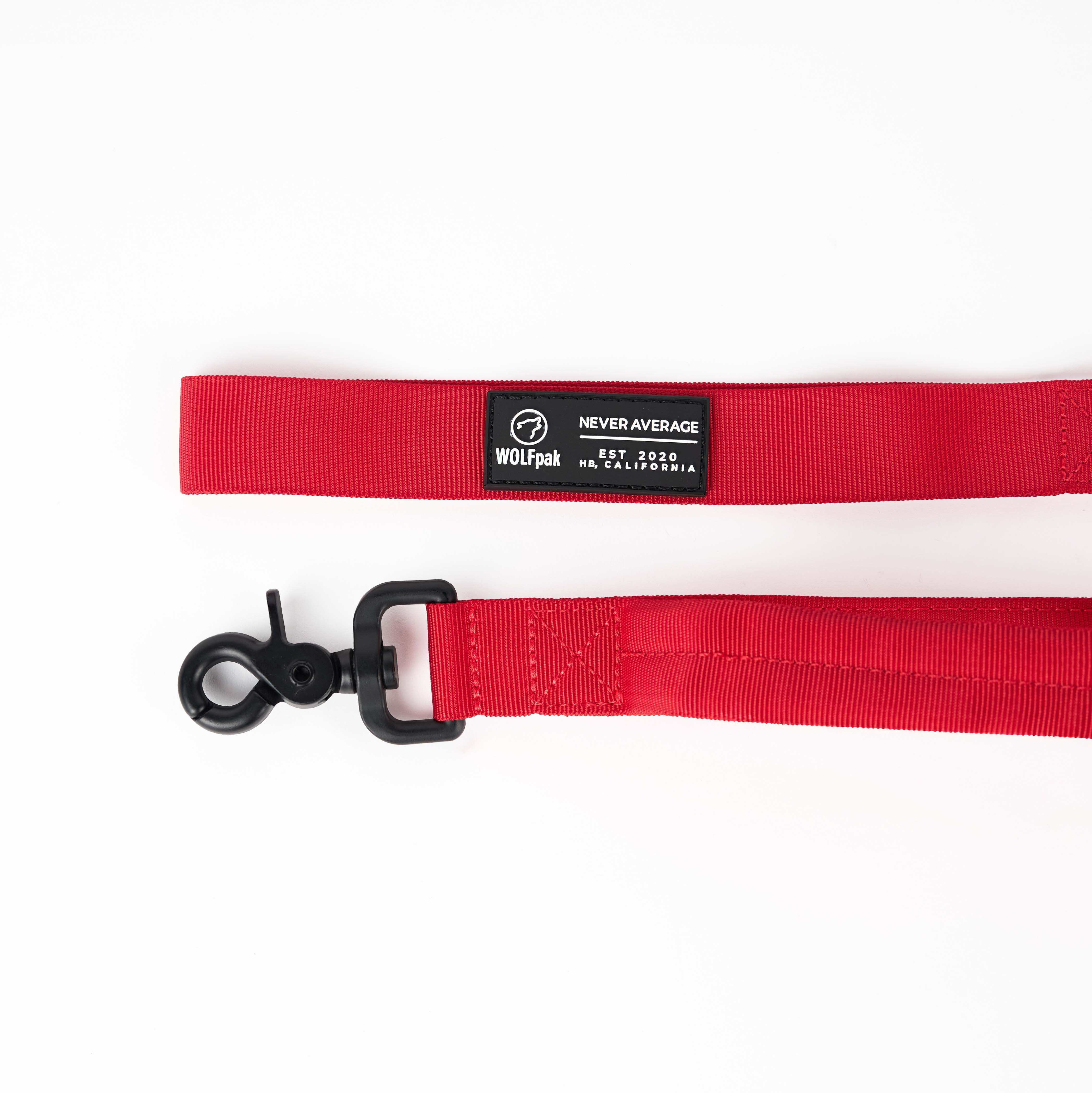 Tactical Nylon Leash Elite Red