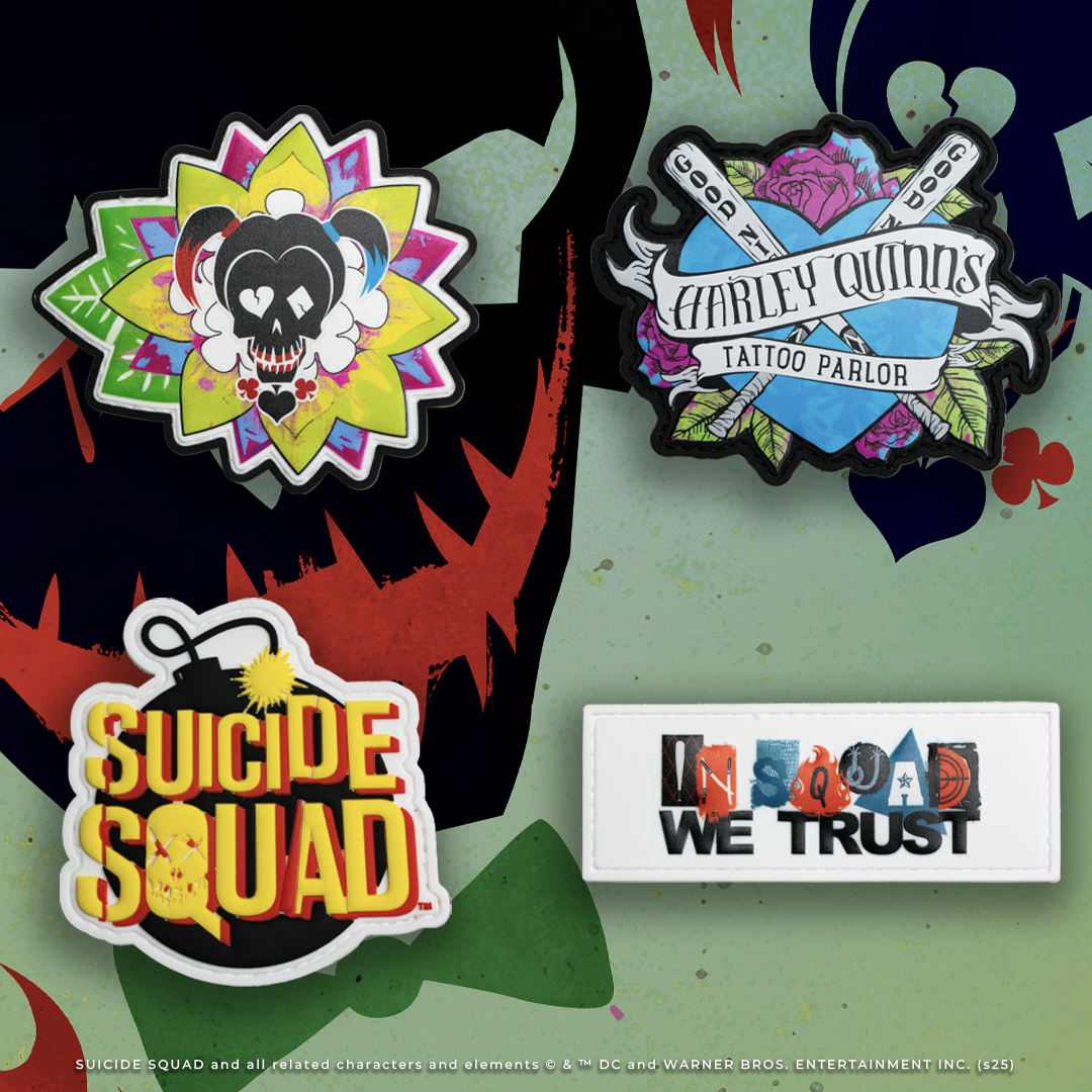 Suicide Squad Patch Bundle #1