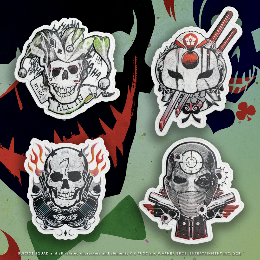 Suicide Squad Patch Bundle #3