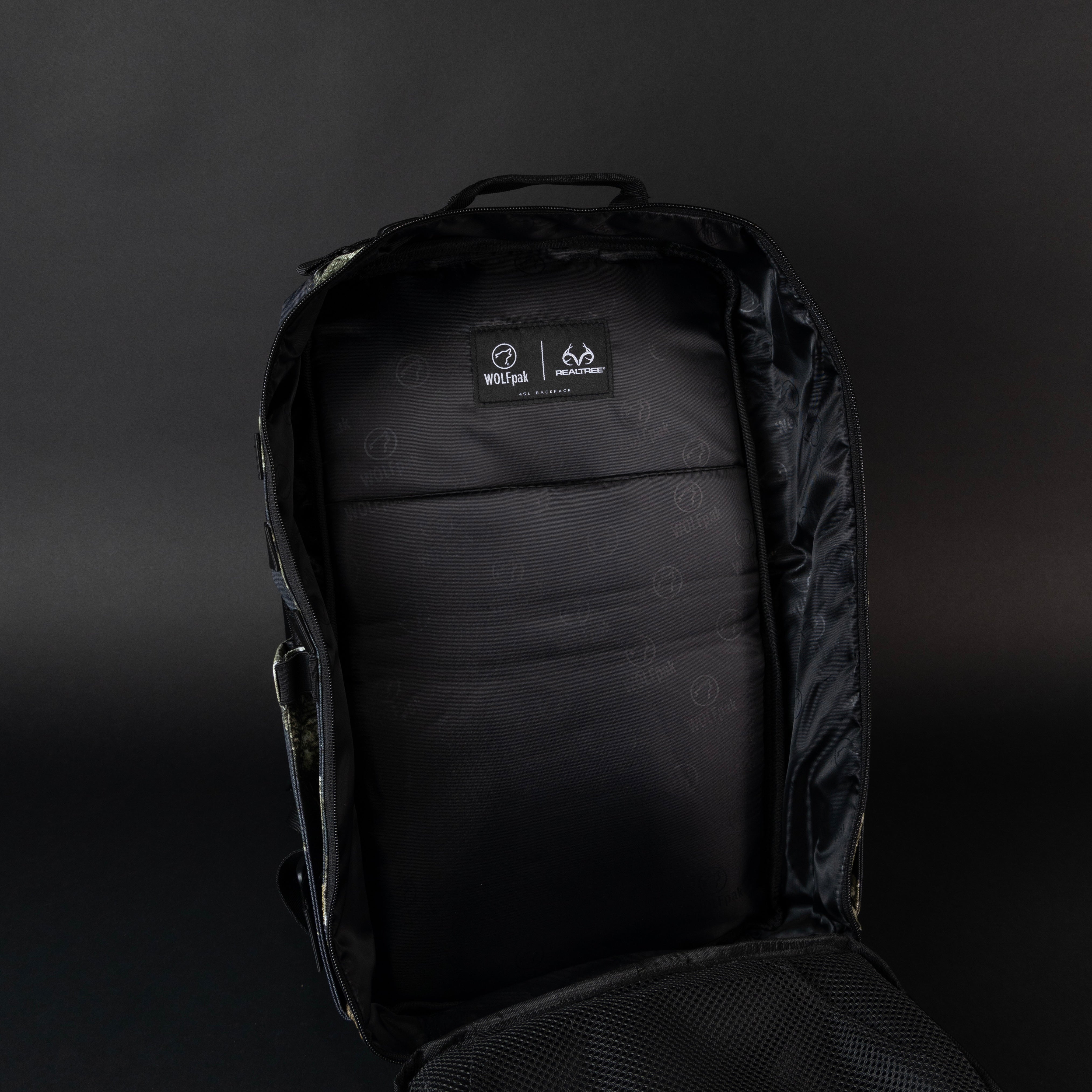 45L Backpack Realtree Edge Black