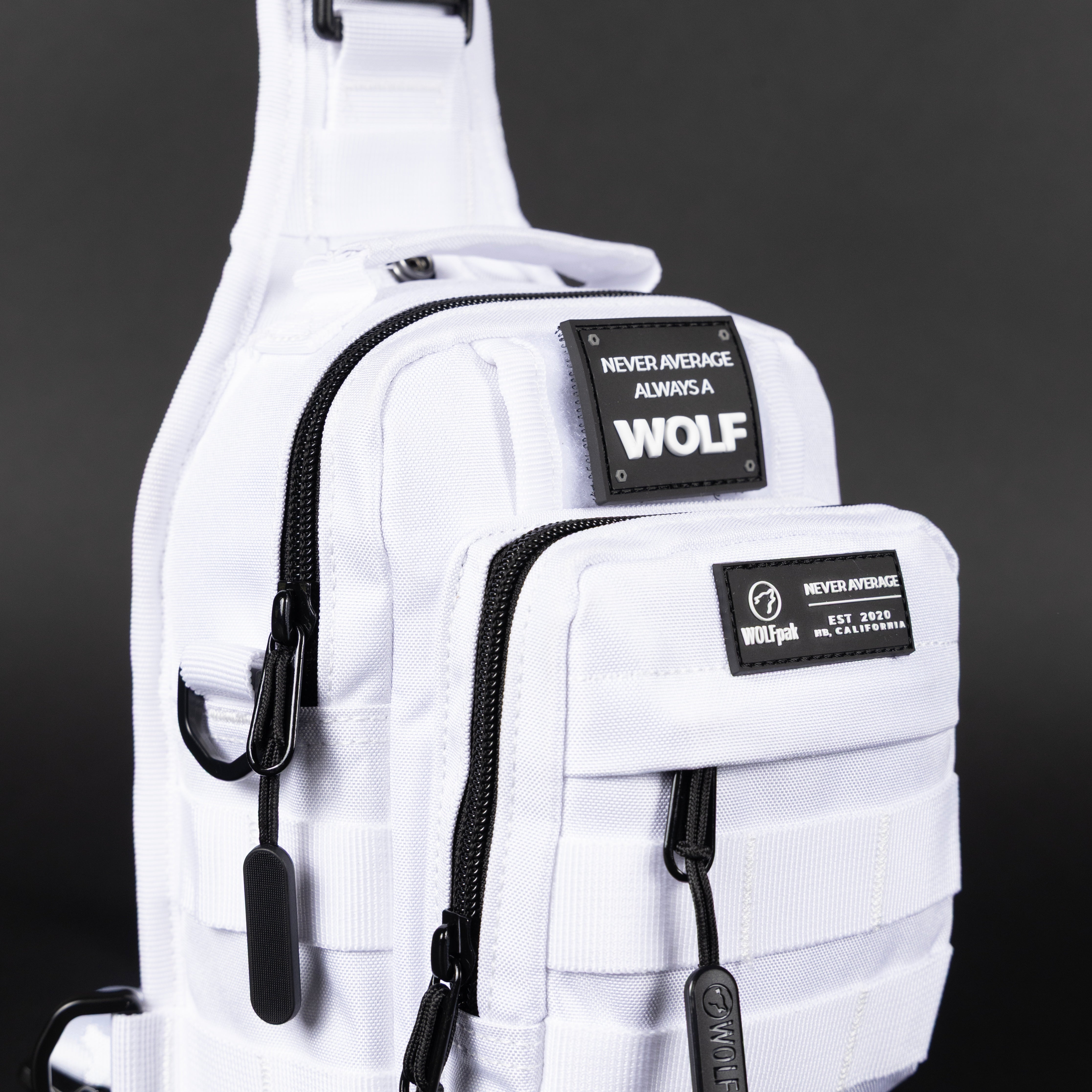 4L Mini Tactical Sling Bag Polar White