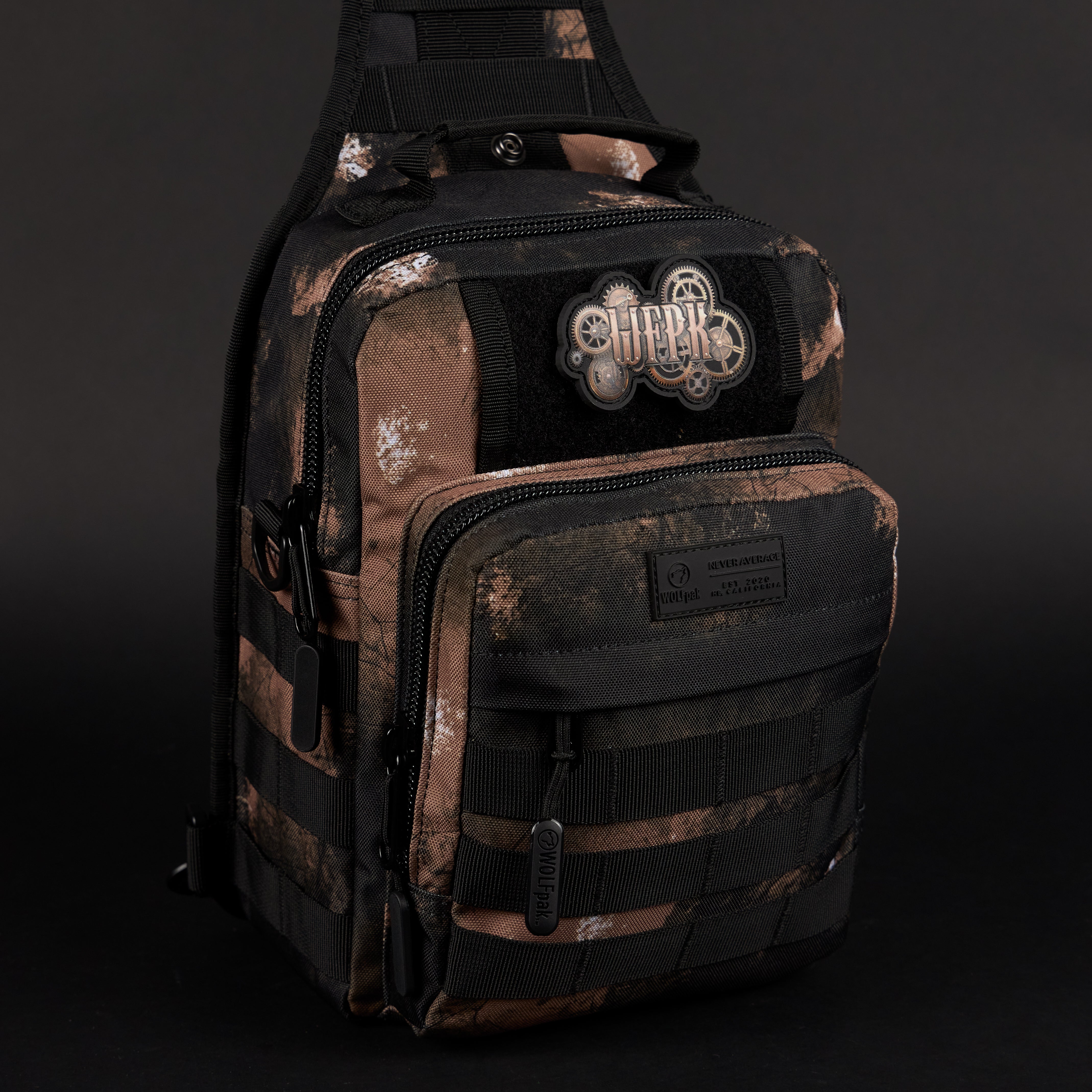 9L タクティカル・スリングバッグ アルファブラック