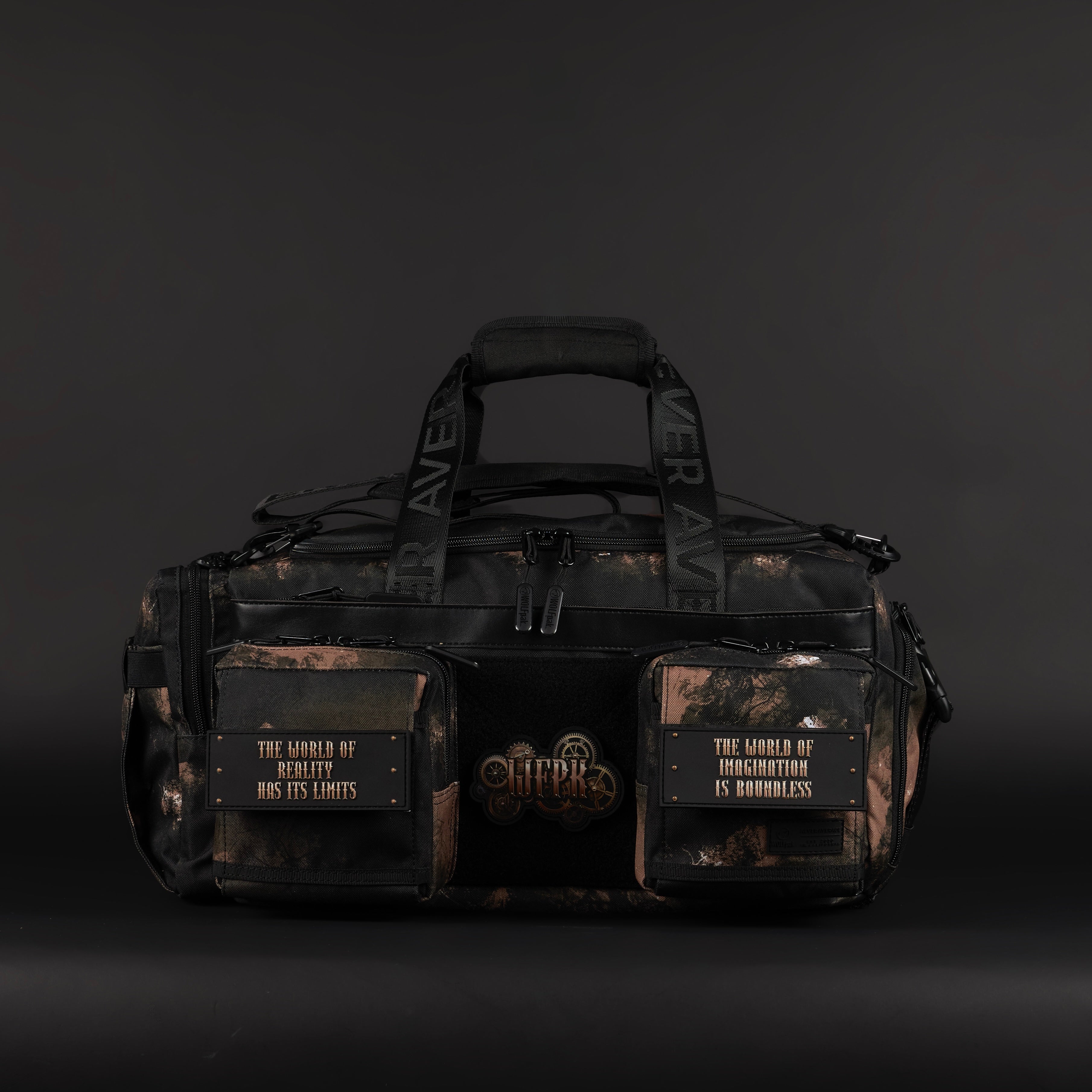 30L Perfect Duffle Bag Steampunk