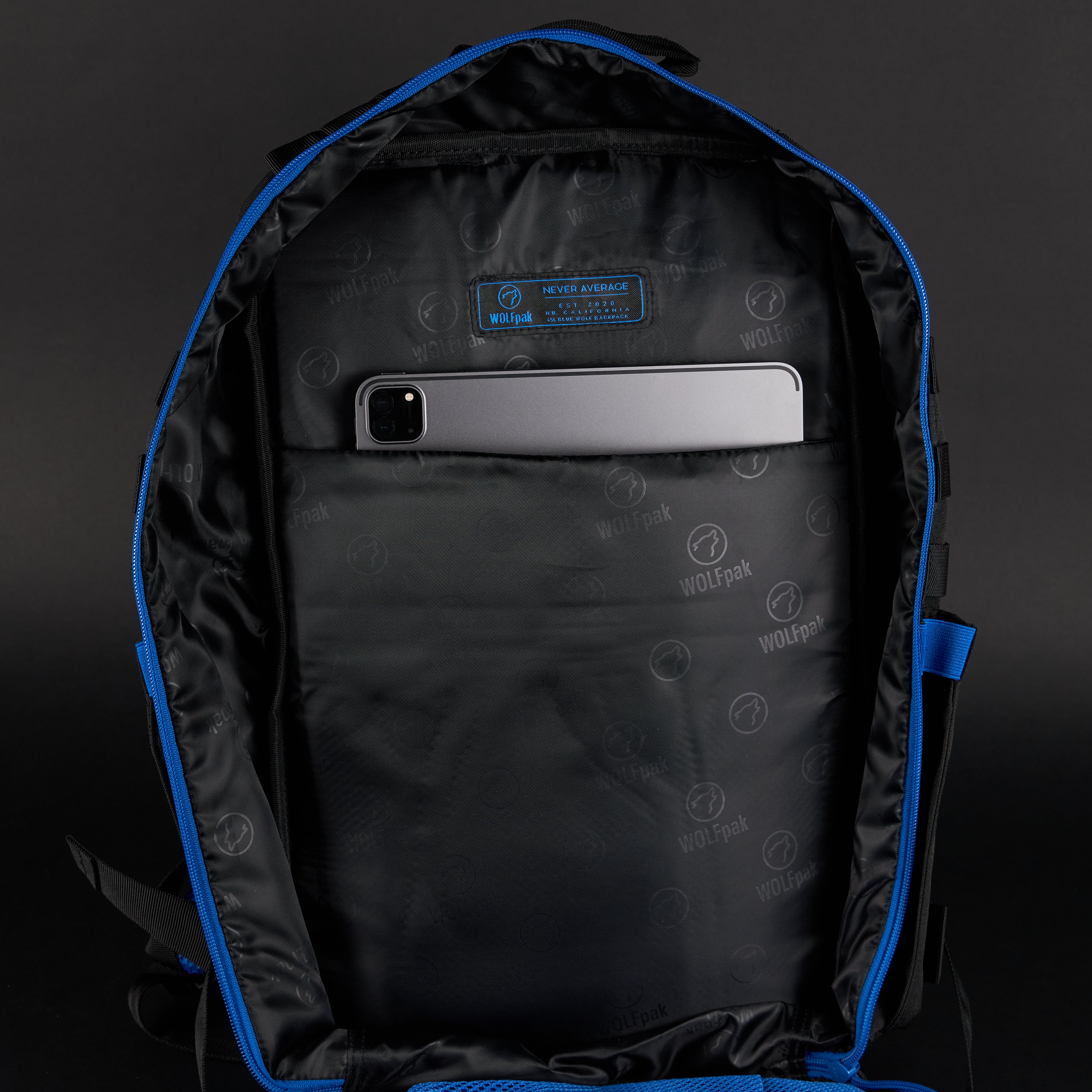 45L Backpack Blue Wolf