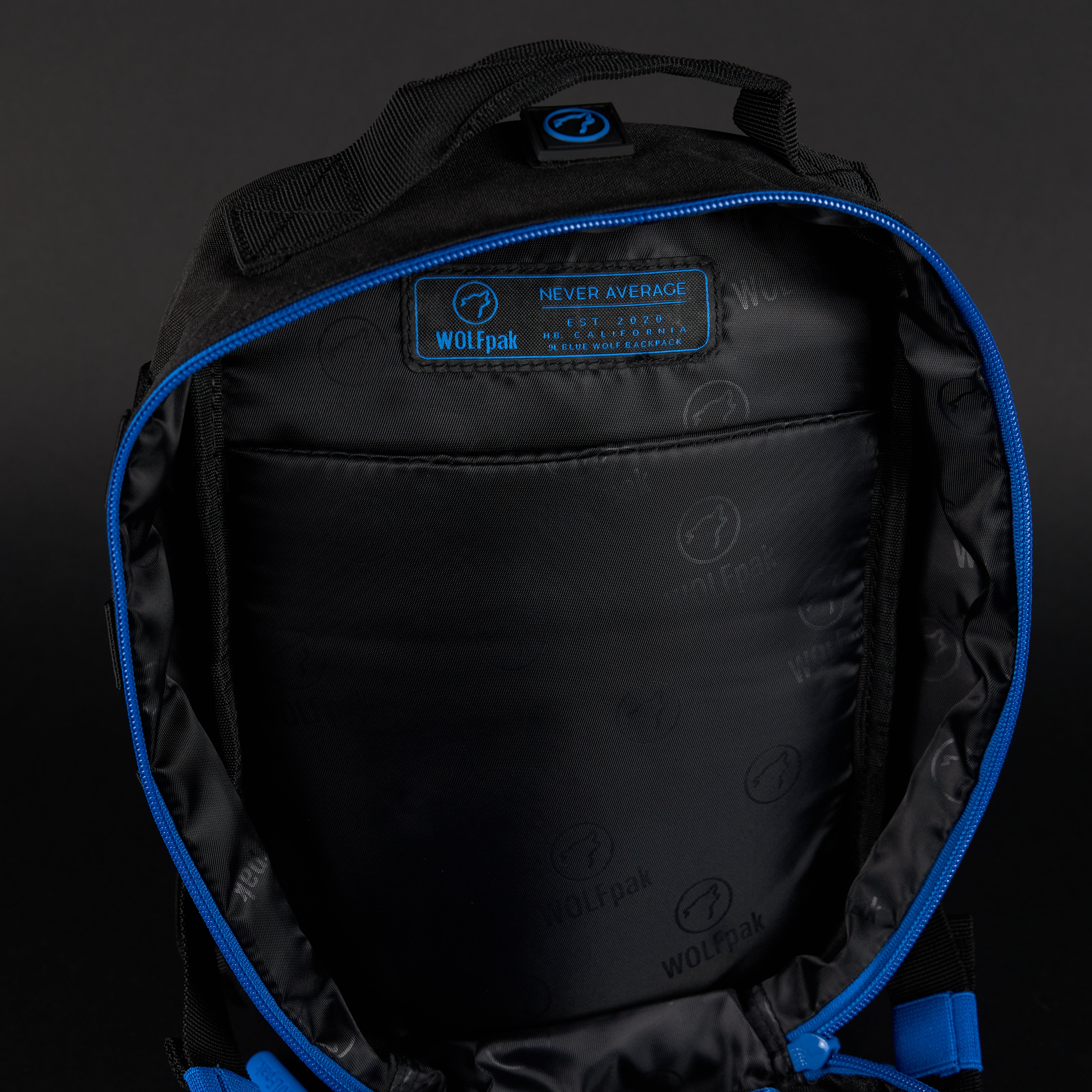 9L Backpack Mini Blue Wolf