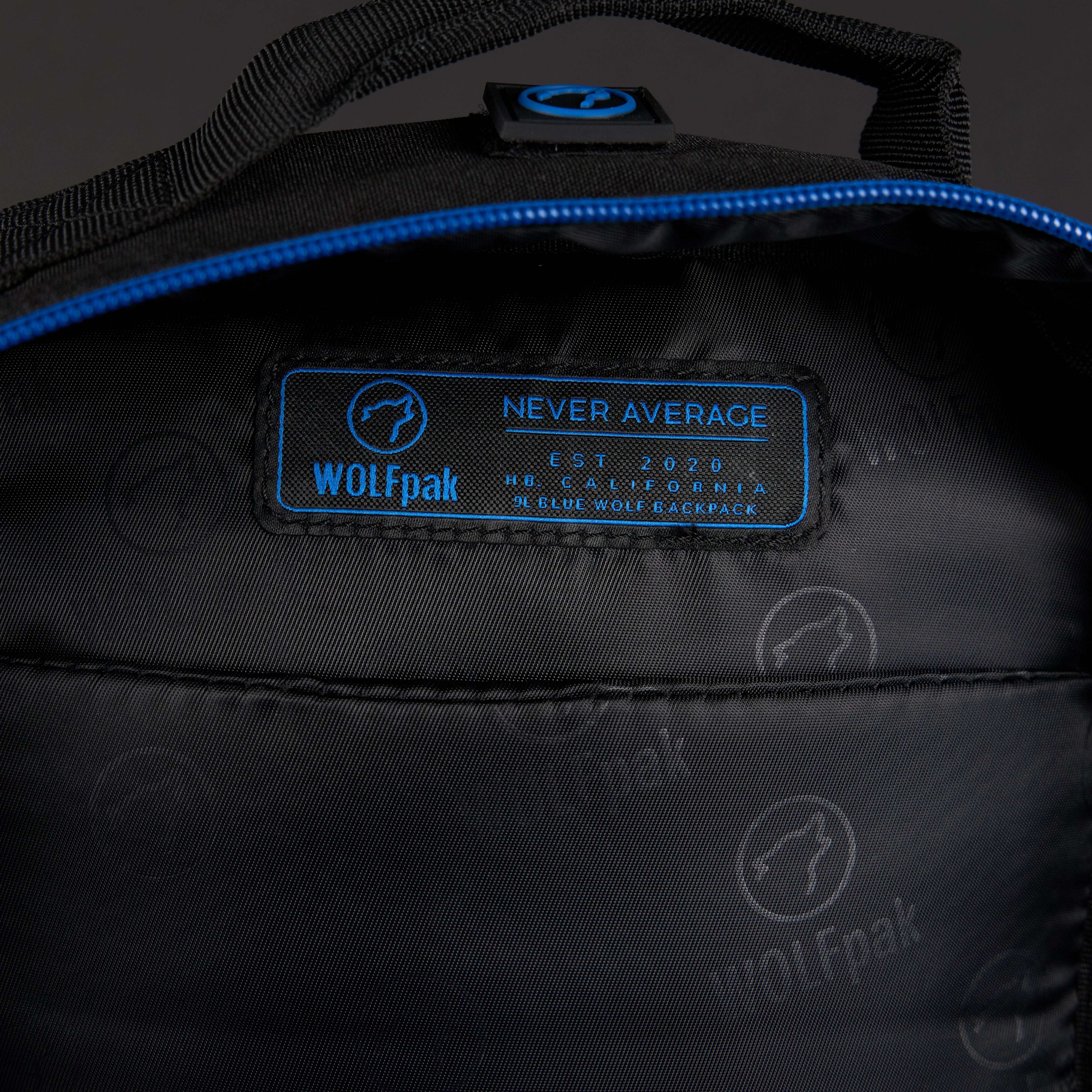 9L Backpack Mini Blue Wolf