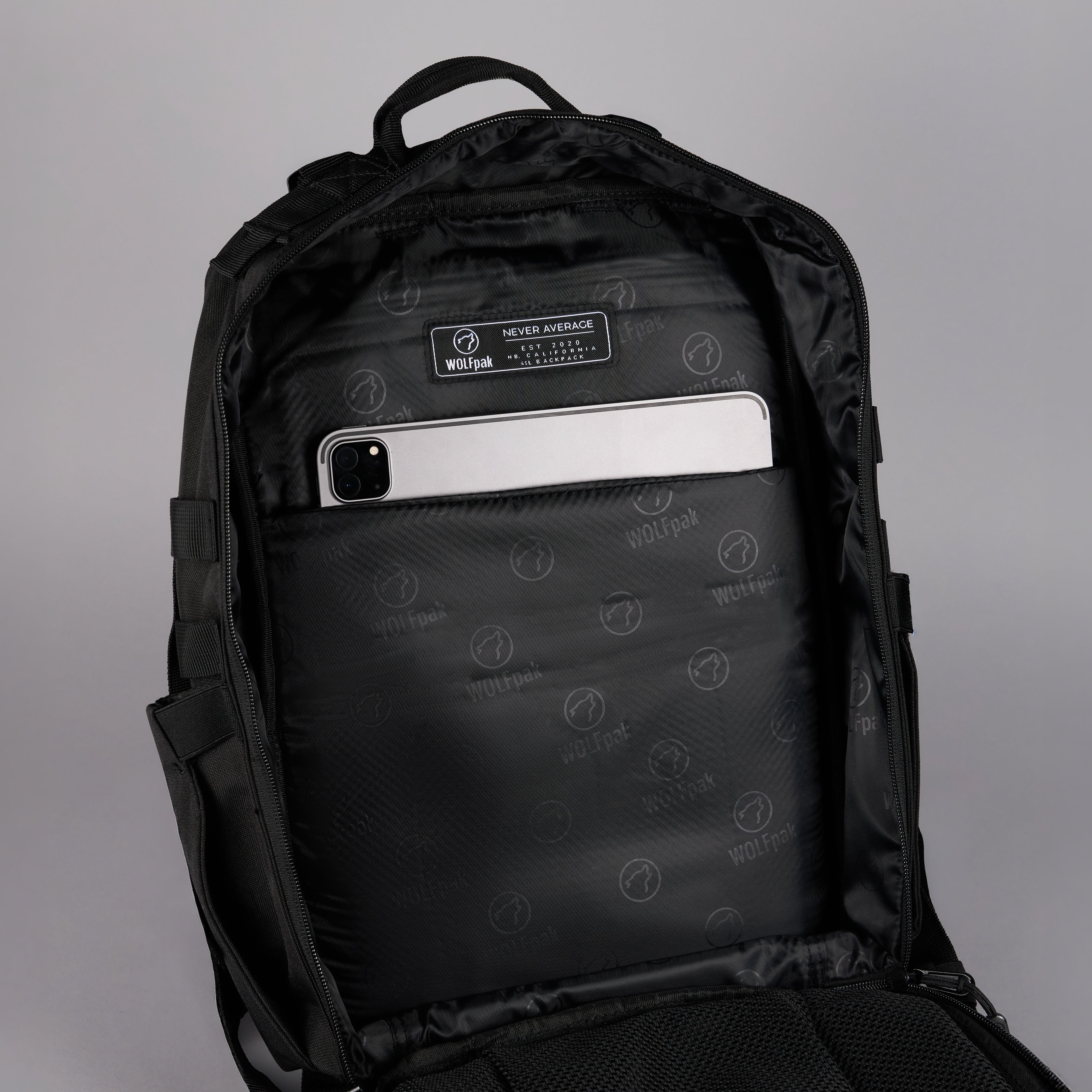 45L Backpack Alpha Black