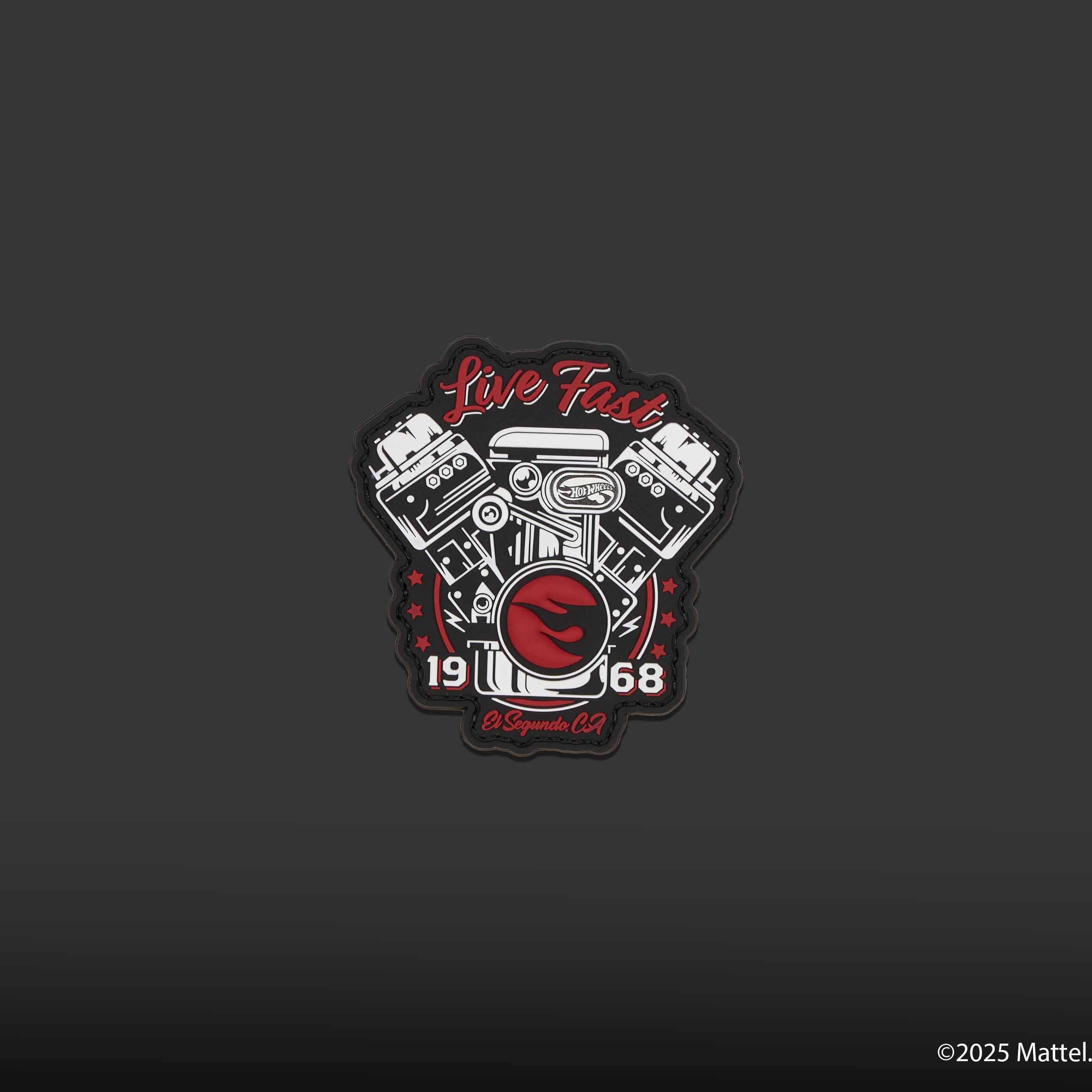 Hot Wheels Live Fast Patch