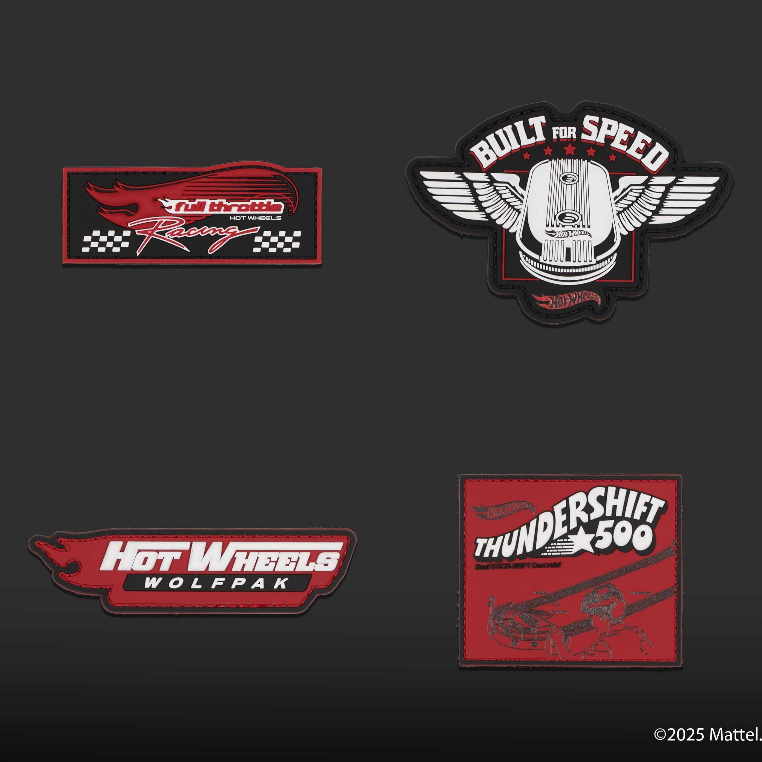 Hot Wheels Racing Club Patch Bundle #2