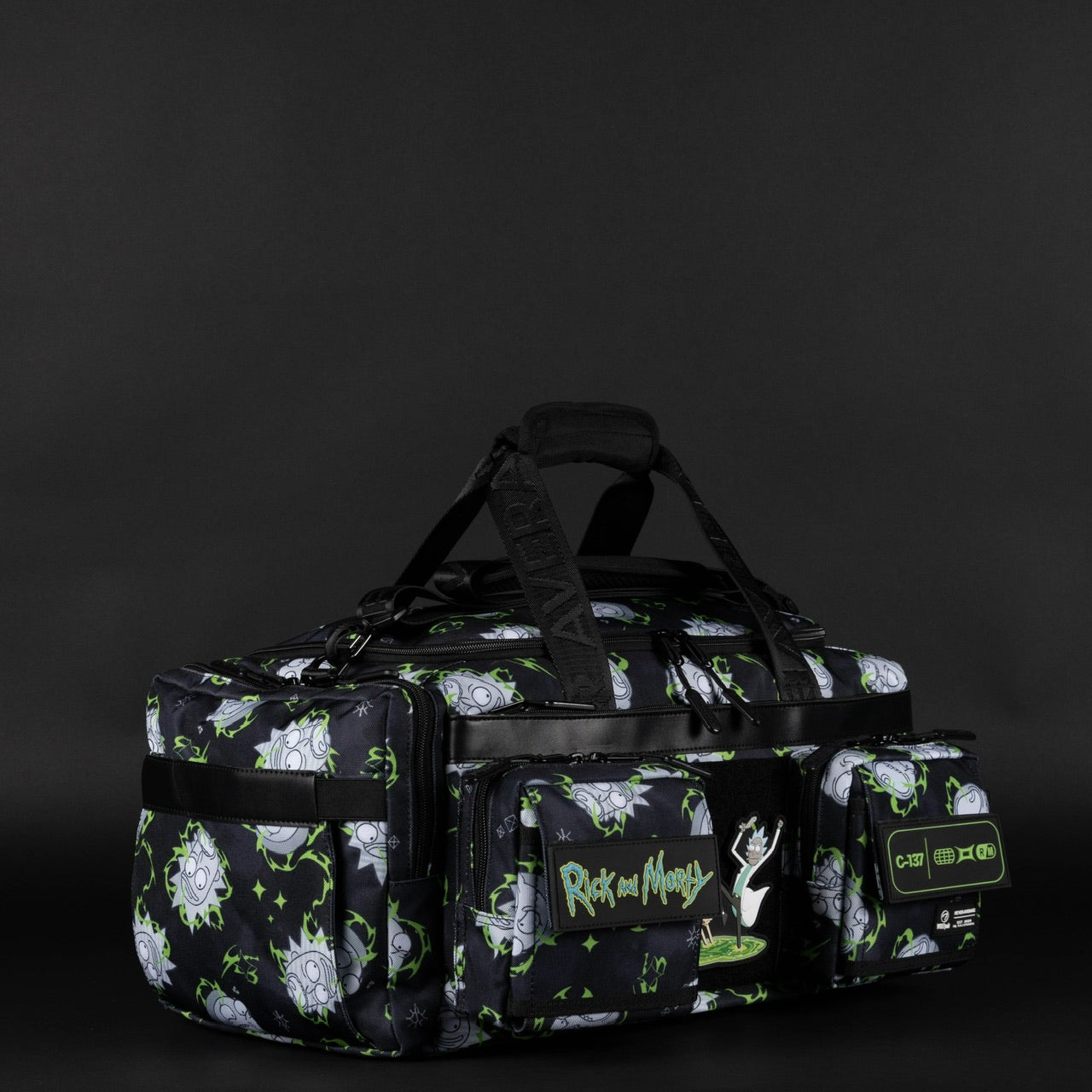 30L Perfect Duffle Bag Rick and Morty
