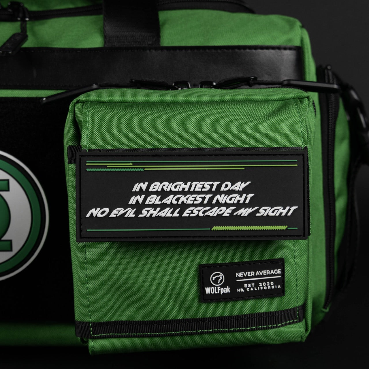 30L Perfect Duffle Bag Green Lantern