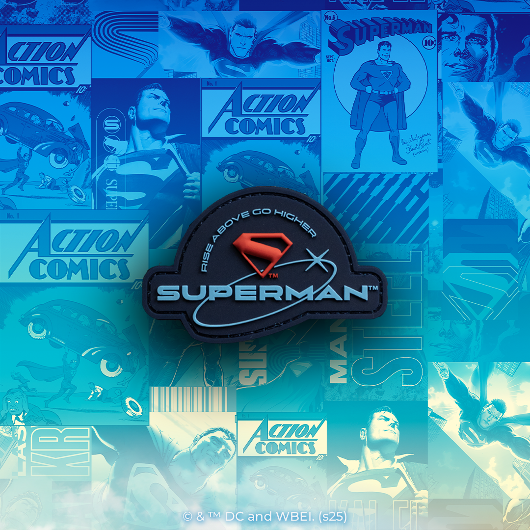 Superman 2025 Rise Above Patch